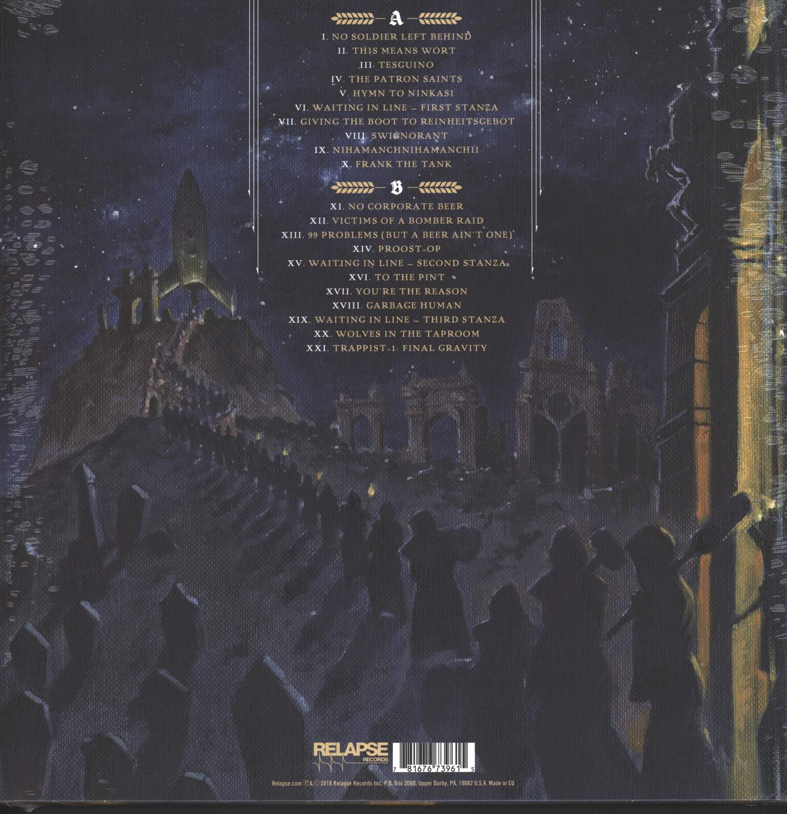 Trappist: Ancient Brewing Tactics, 1×LP (Vinyl)