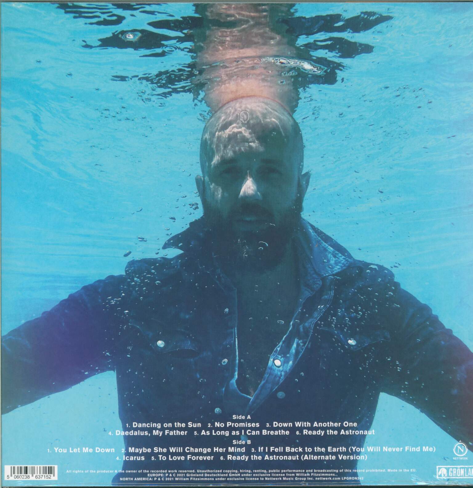 William Fitzsimmons: Ready the Astronaut, 1×LP (Vinyl), 1×CD