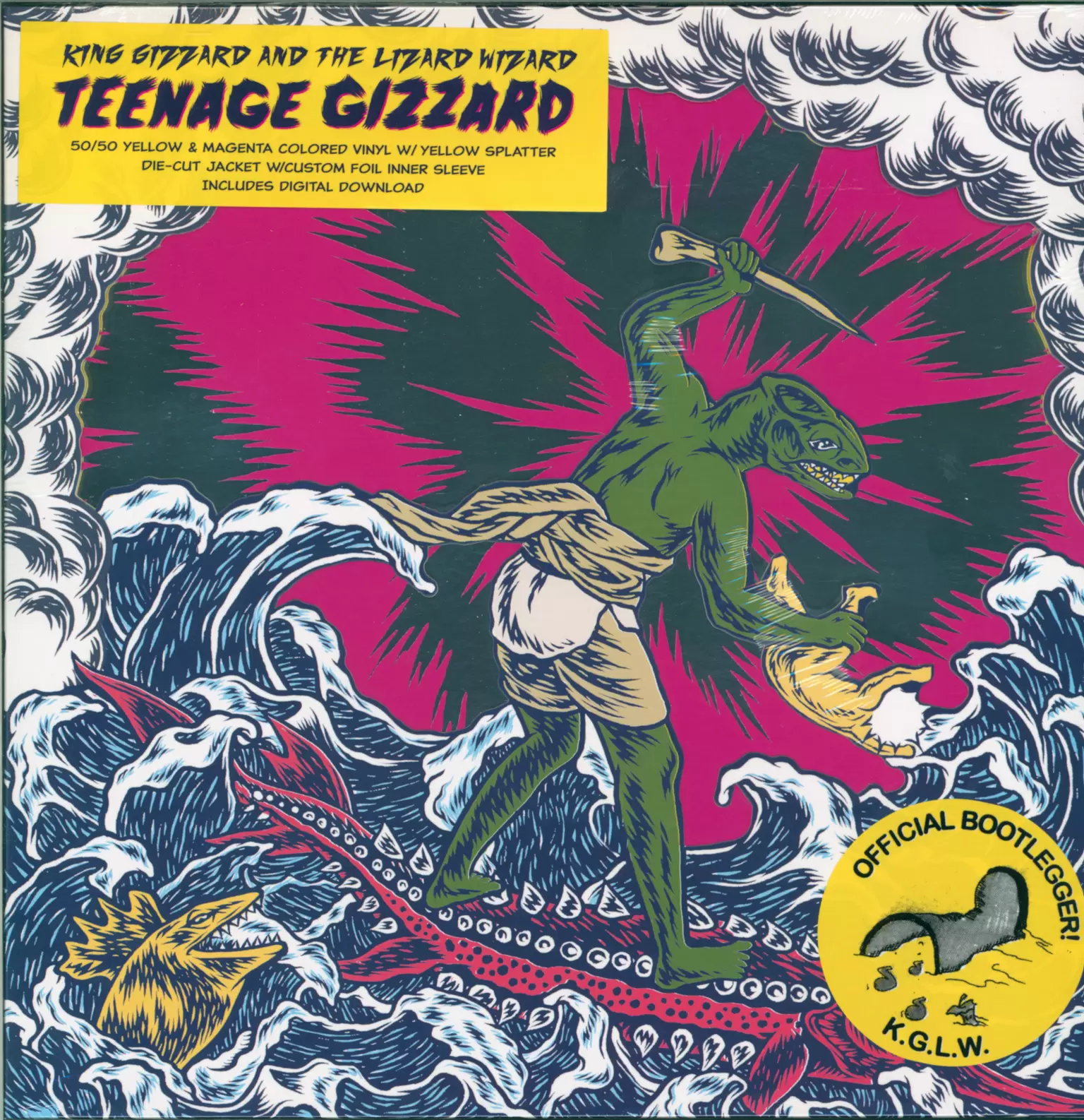 King Gizzard And The Lizard Wizard: Teenage Gizzard, 1×LP (Vinyl)