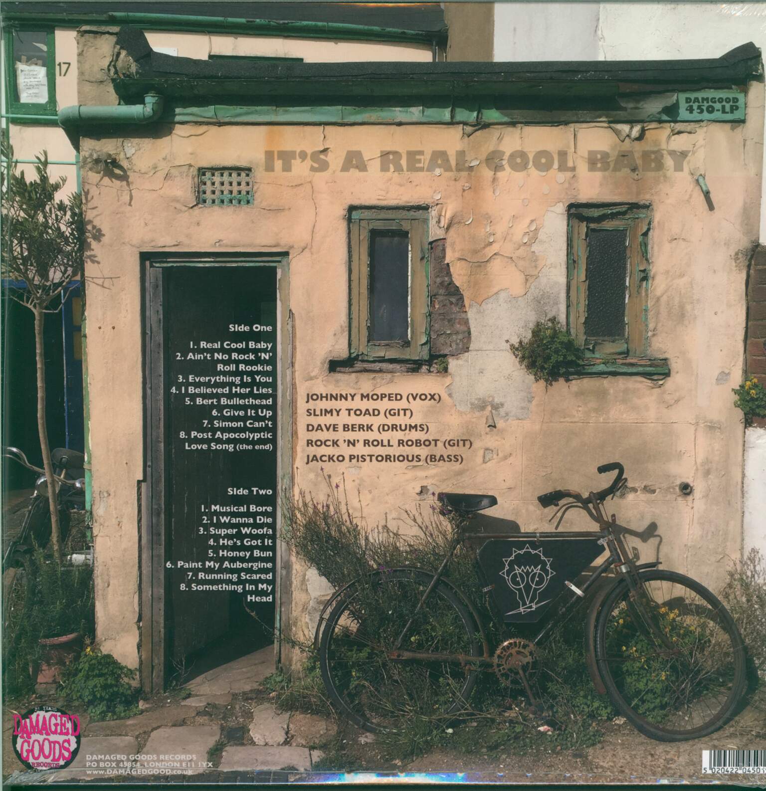 Johnny Moped: It's A Real Cool Baby, 1×LP (Vinyl)