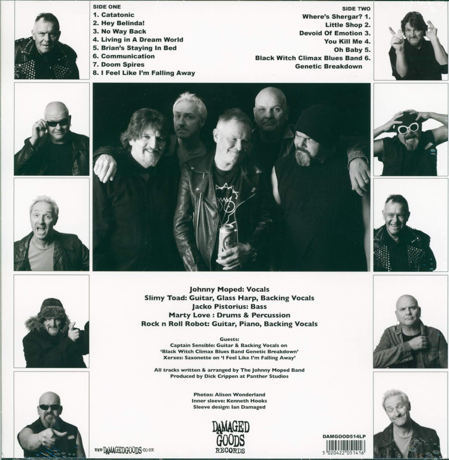 Johnny Moped: Lurrigate Your Mind, 1×LP (Vinyl)