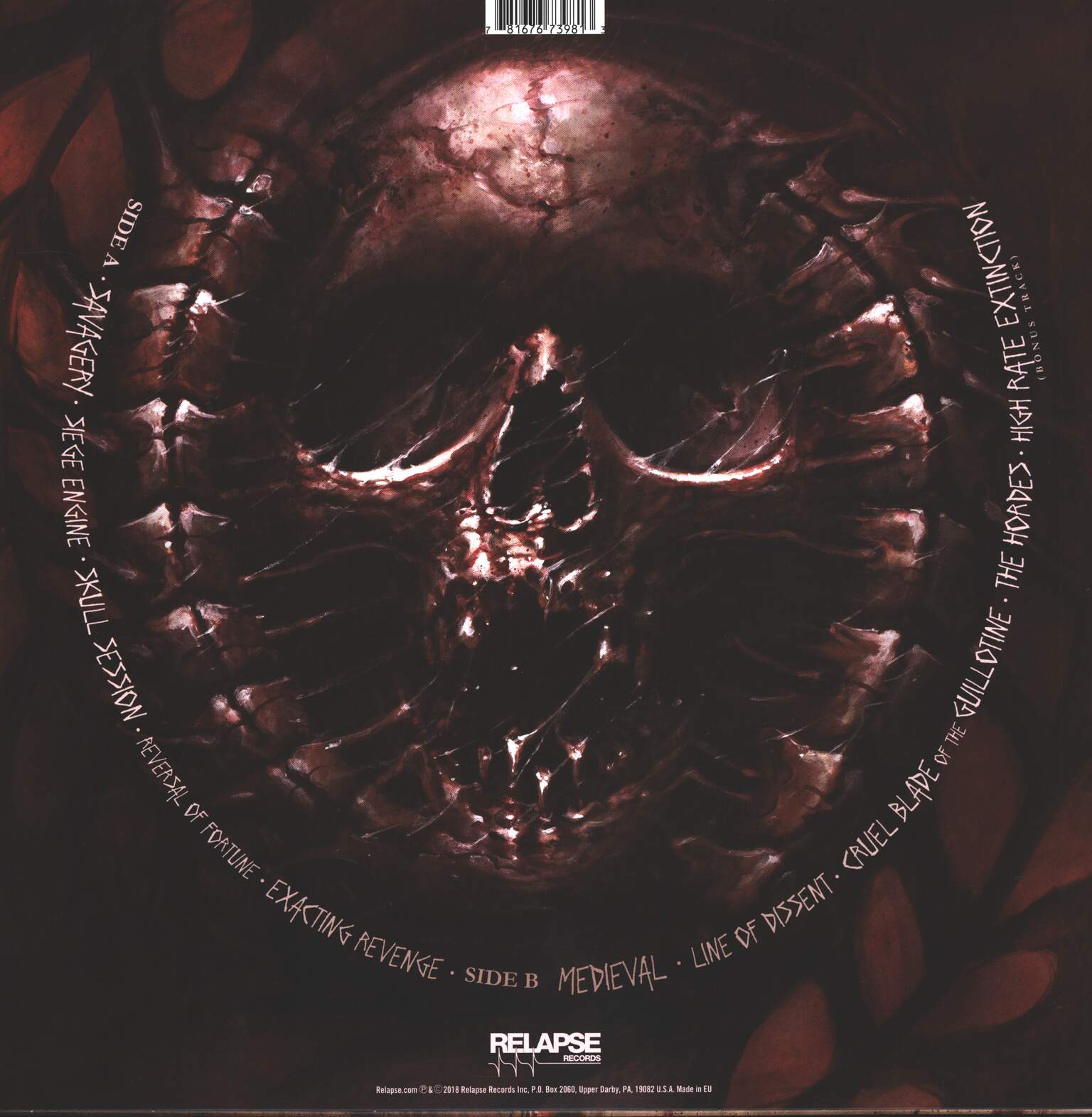 Skinless: Savagery, 1×LP (Vinyl)