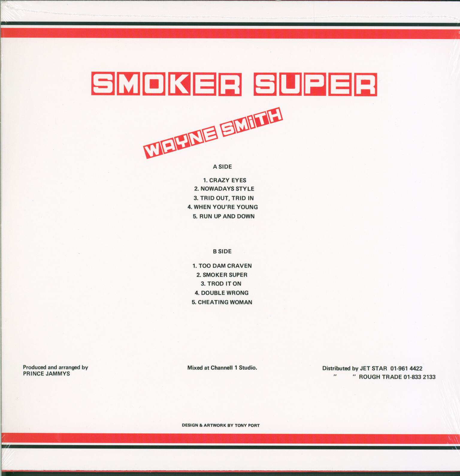 Wayne Smith: Smoker Super, 1×LP (Vinyl)
