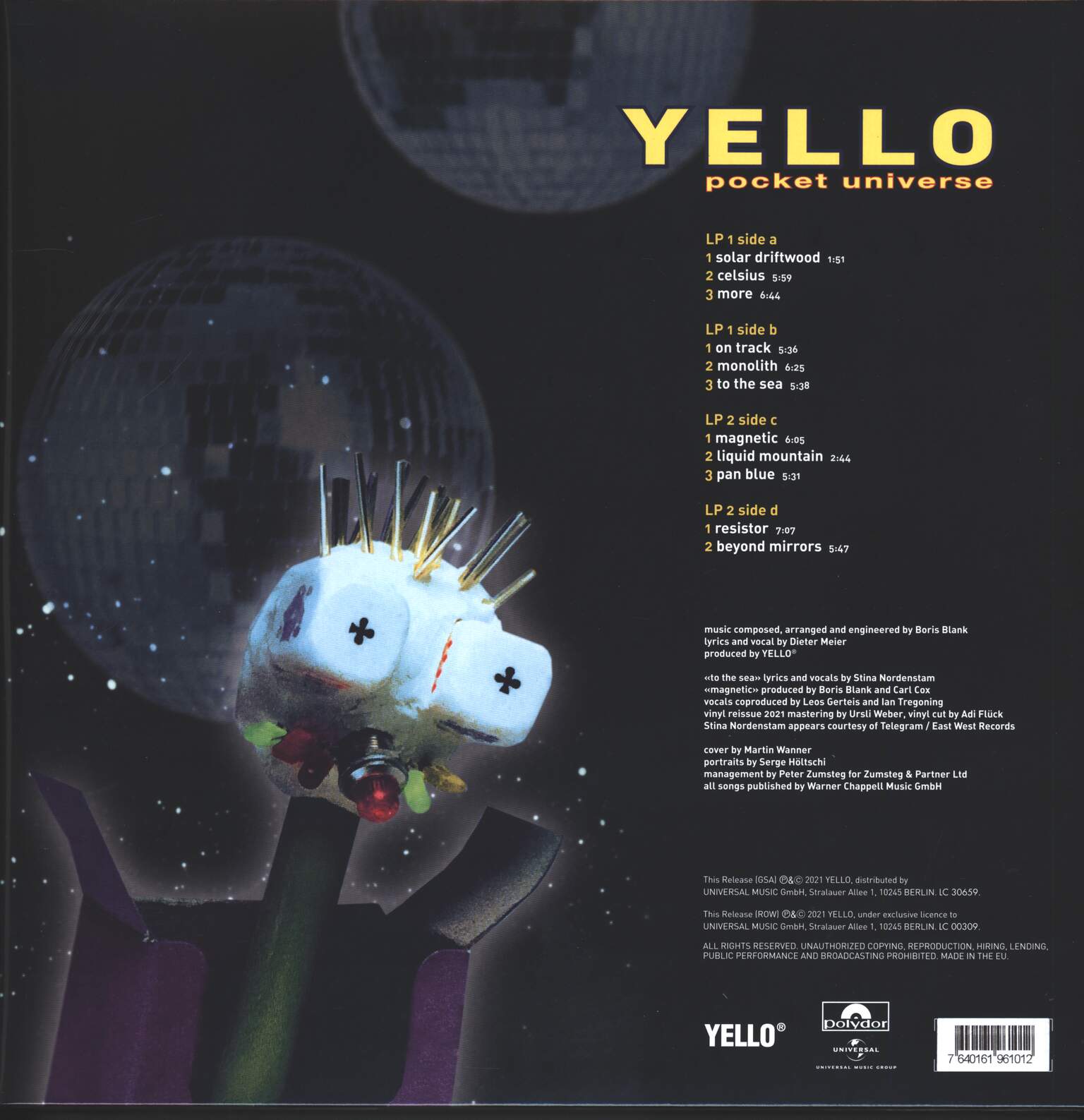 Yello: Pocket Universe, 2×LP (Vinyl)