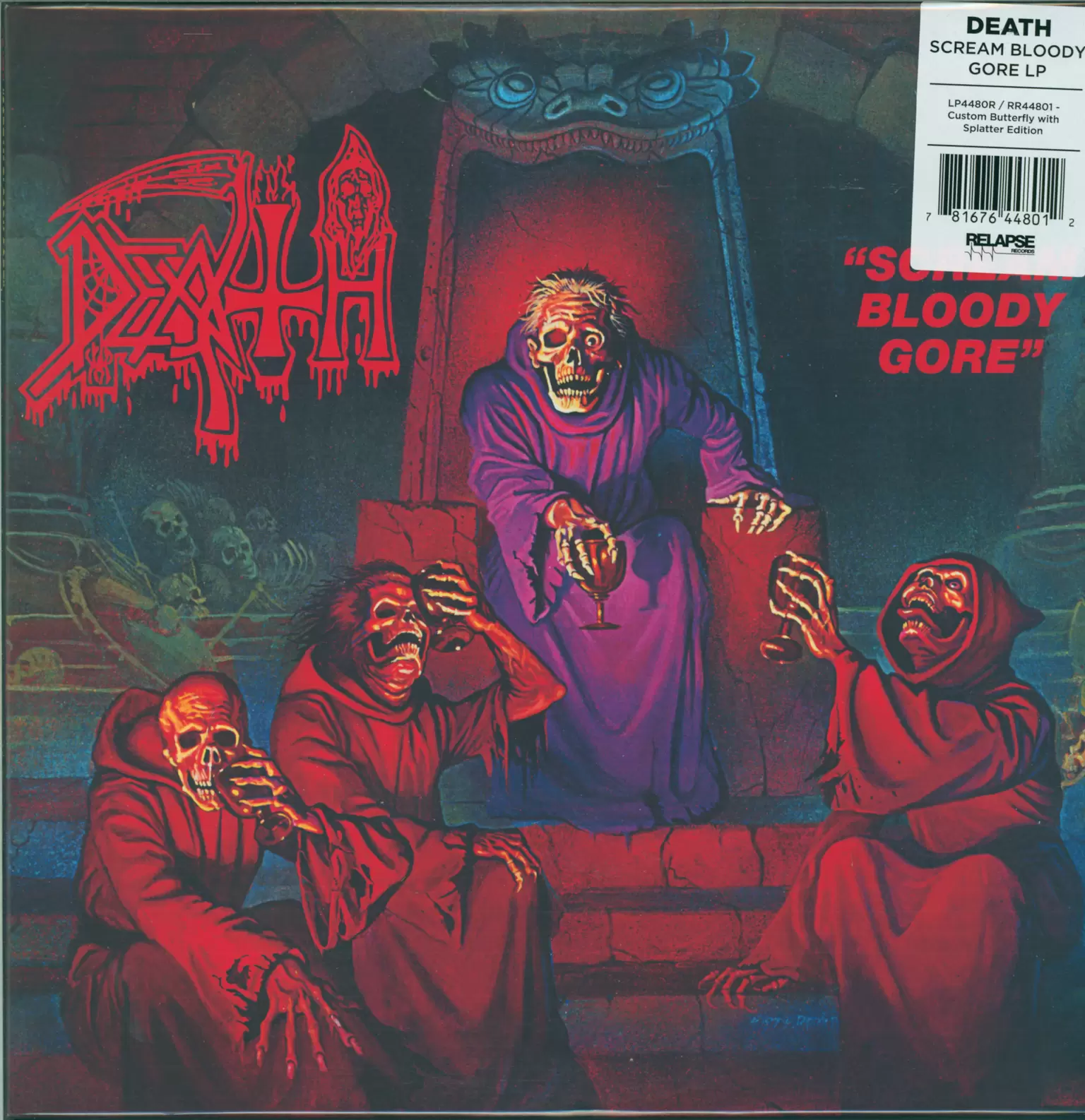 Death: Scream Bloody Gore, 1×LP (Vinyl)