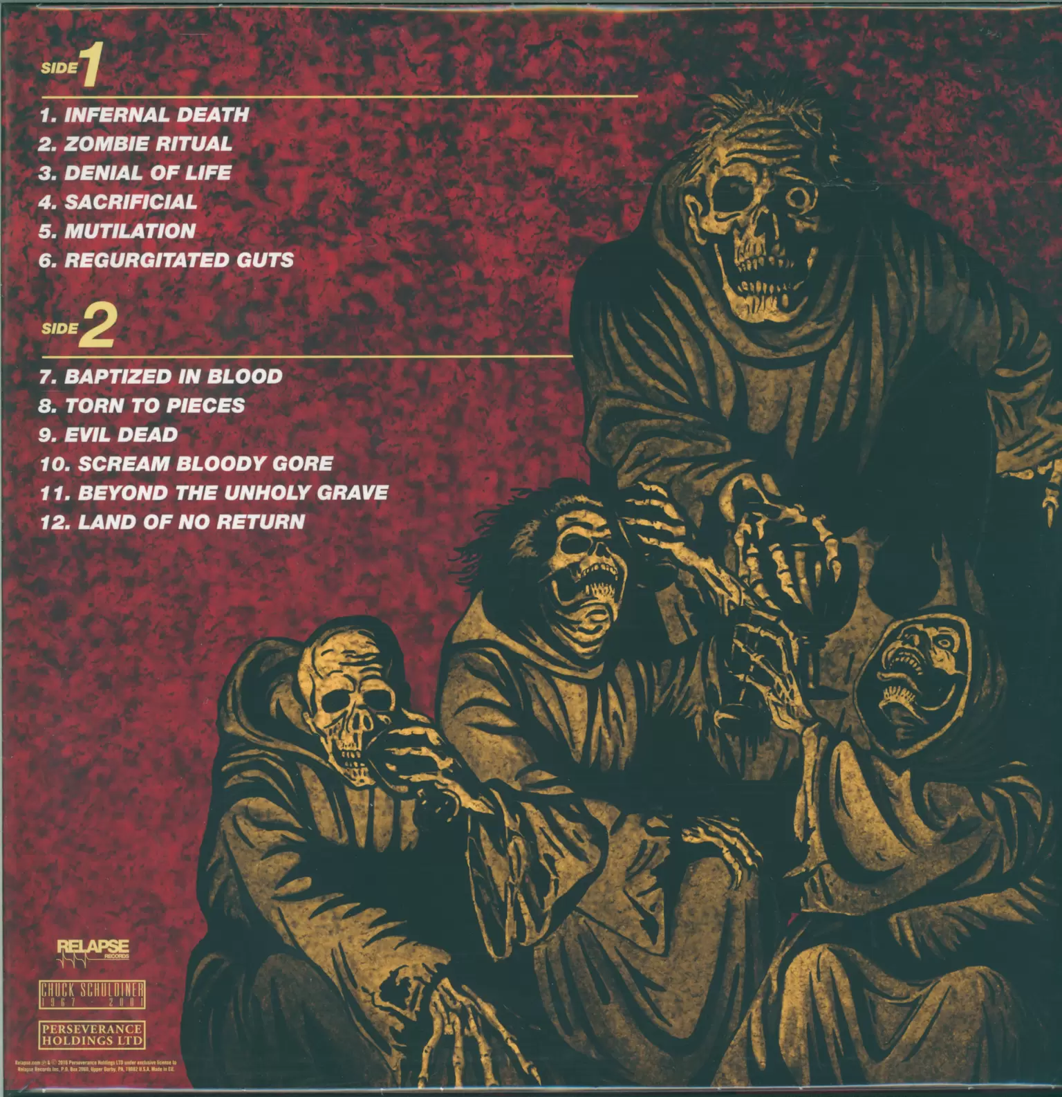 Death: Scream Bloody Gore, 1×LP (Vinyl)