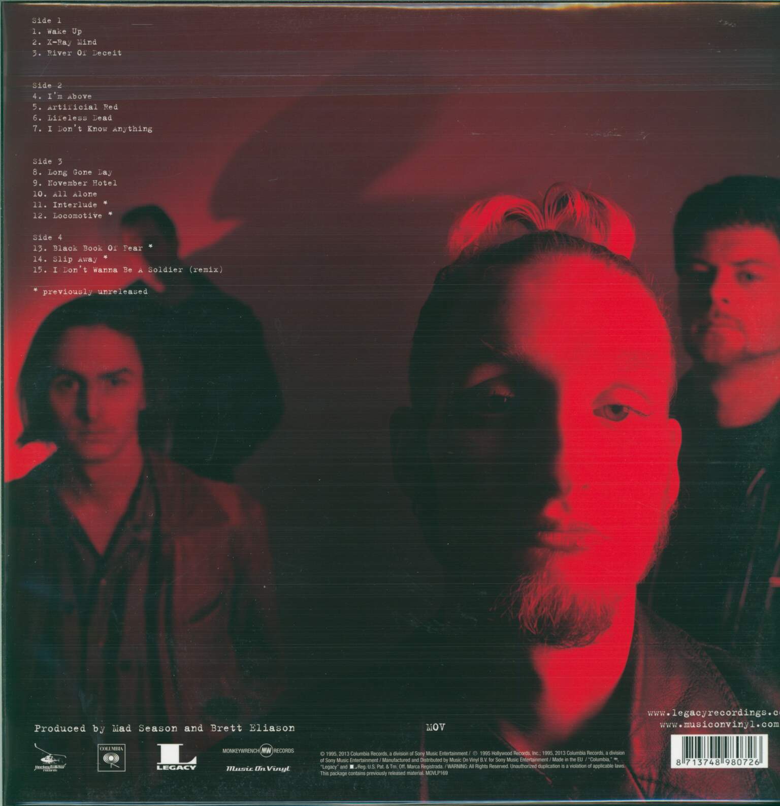 Mad Season: Above, 2×LP (Vinyl)