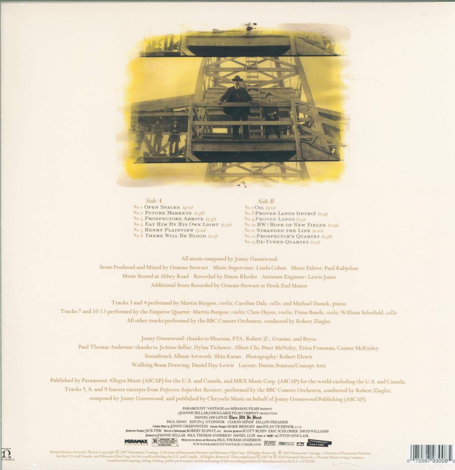 Jonny Greenwood: There Will Be Blood, 1×LP (Vinyl)
