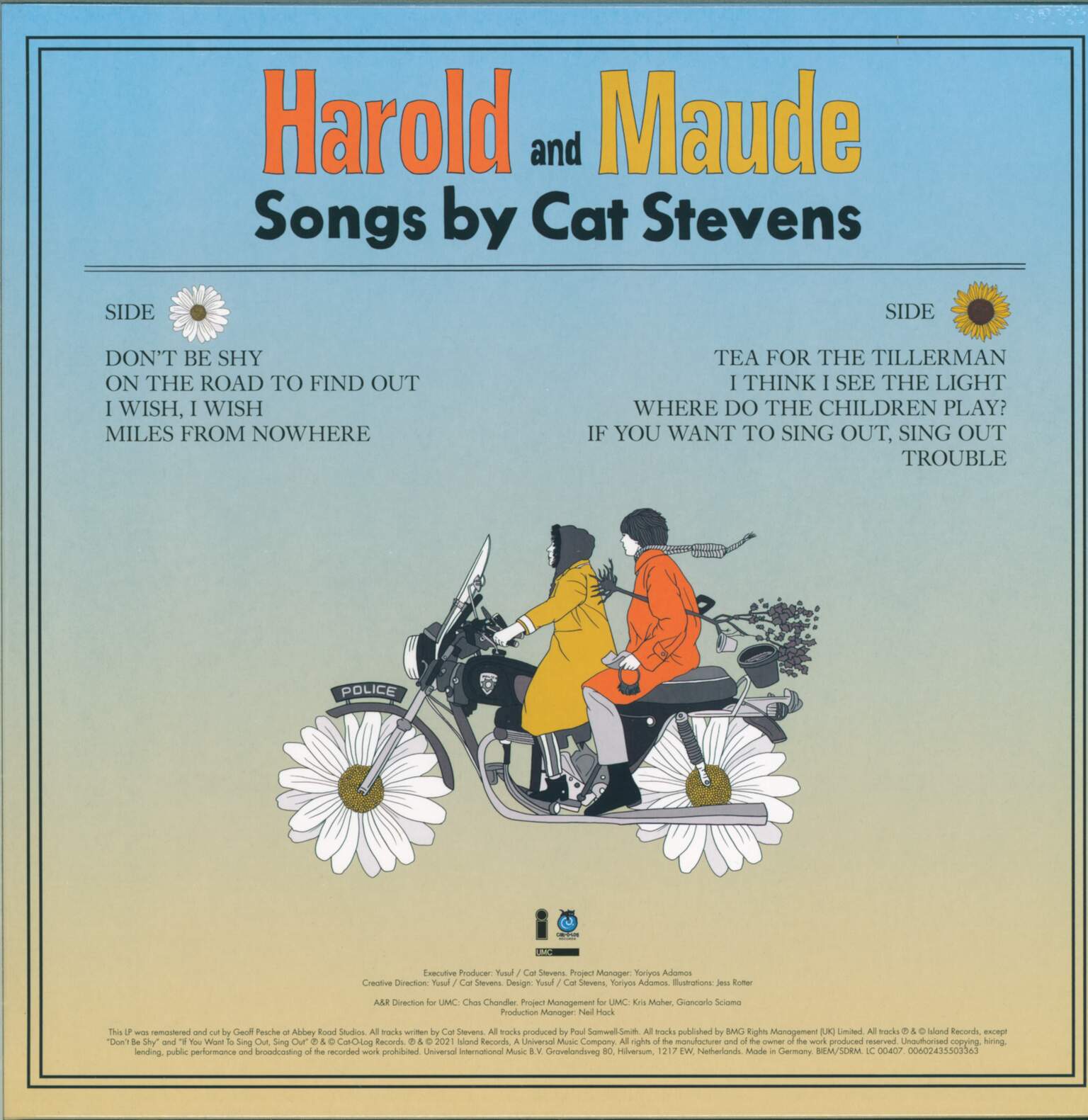 Cat Stevens: Harold And Maude, 1×LP (Vinyl)