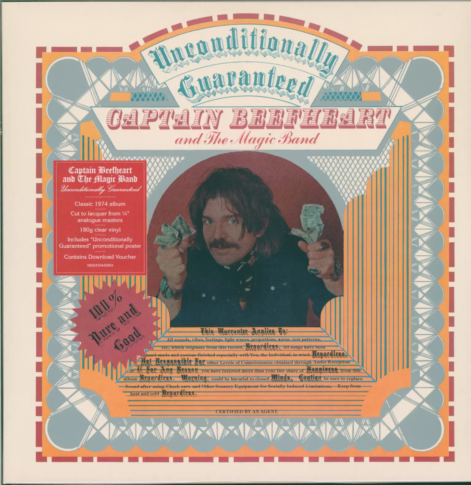 Captain Beefheart: Unconditionally Guaranteed, 1×LP (Vinyl)