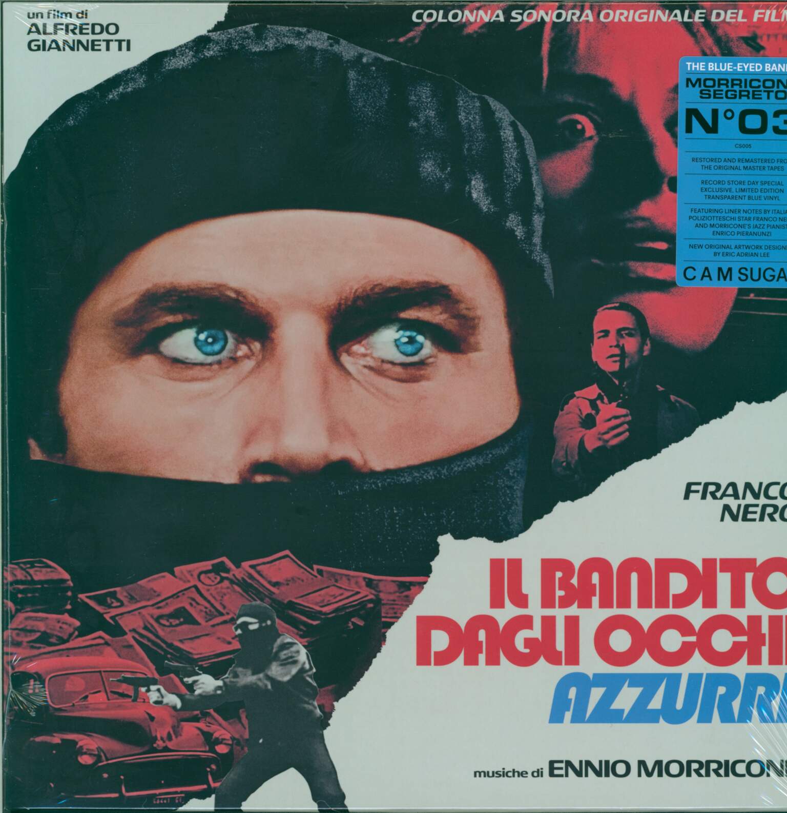 Ennio Morricone: Il Bandito Dagli Occhi Azzurri, 1×LP (Vinyl)