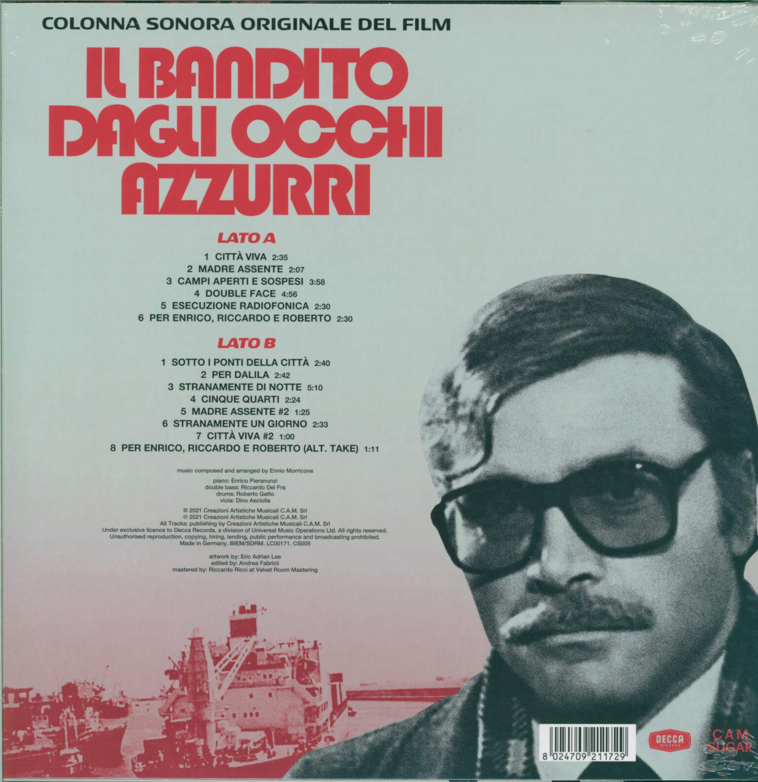 Ennio Morricone: Il Bandito Dagli Occhi Azzurri, 1×LP (Vinyl)