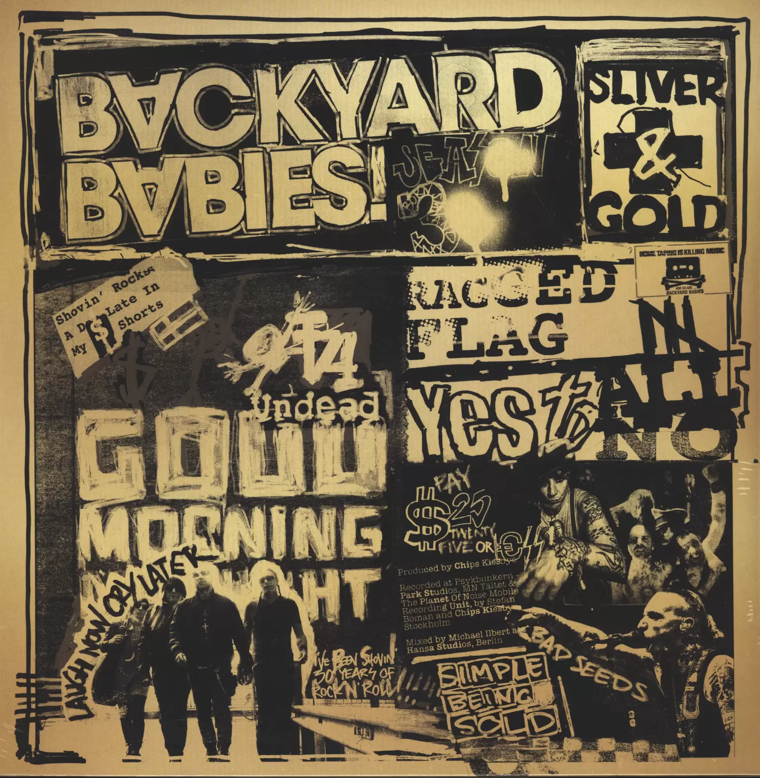 Backyard Babies: Sliver & Gold, 1×LP (Vinyl)