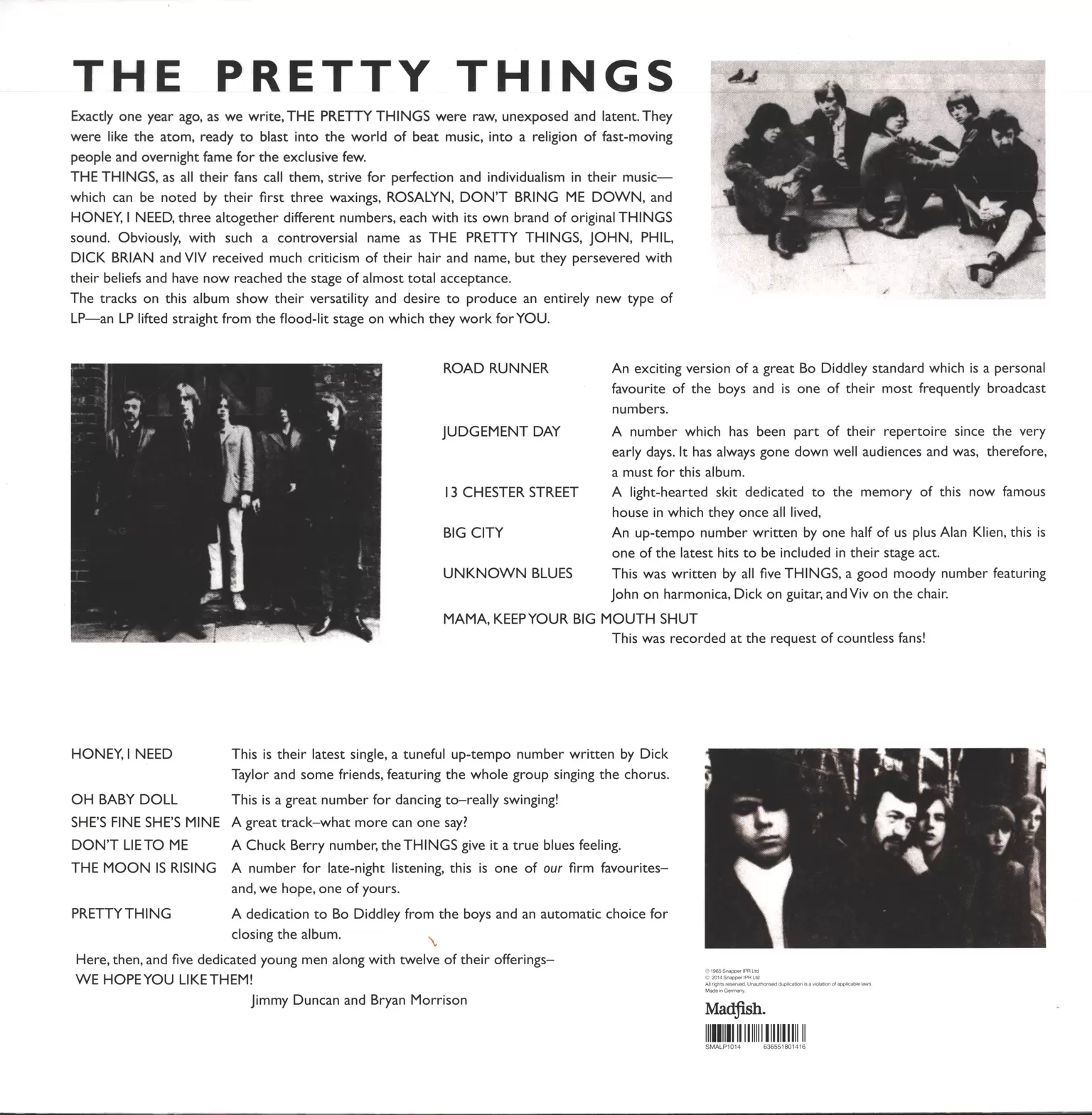 The Pretty Things: The Pretty Things, 1×LP (Vinyl)