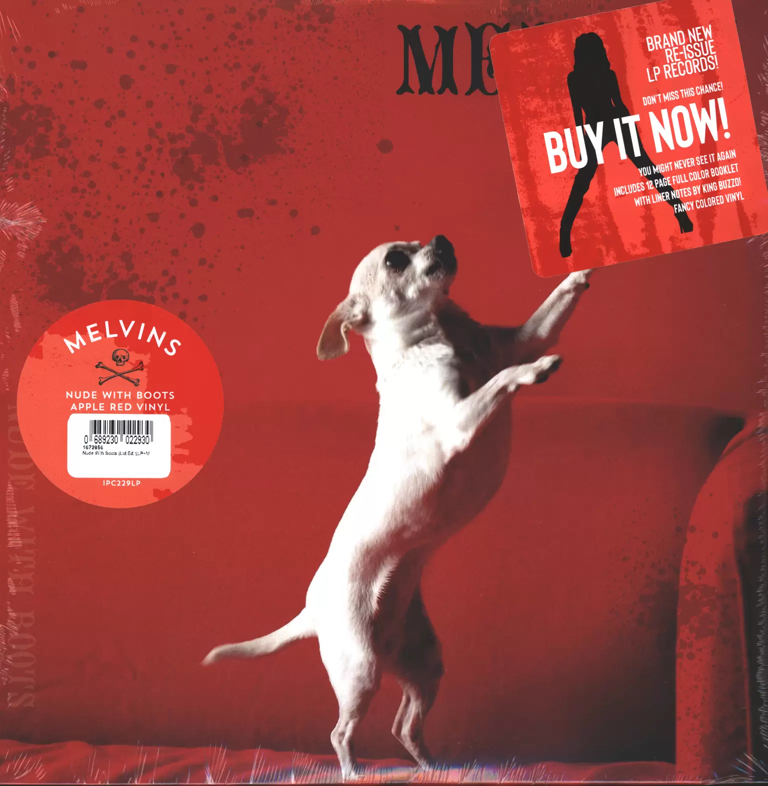 Melvins: Nude With Boots, 1×LP (Vinyl)
