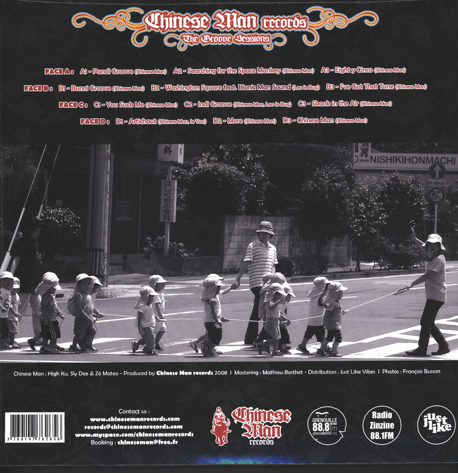 Chinese Man: The Groove Sessions Vol. 1 : 2004-2007, 2×LP (Vinyl)