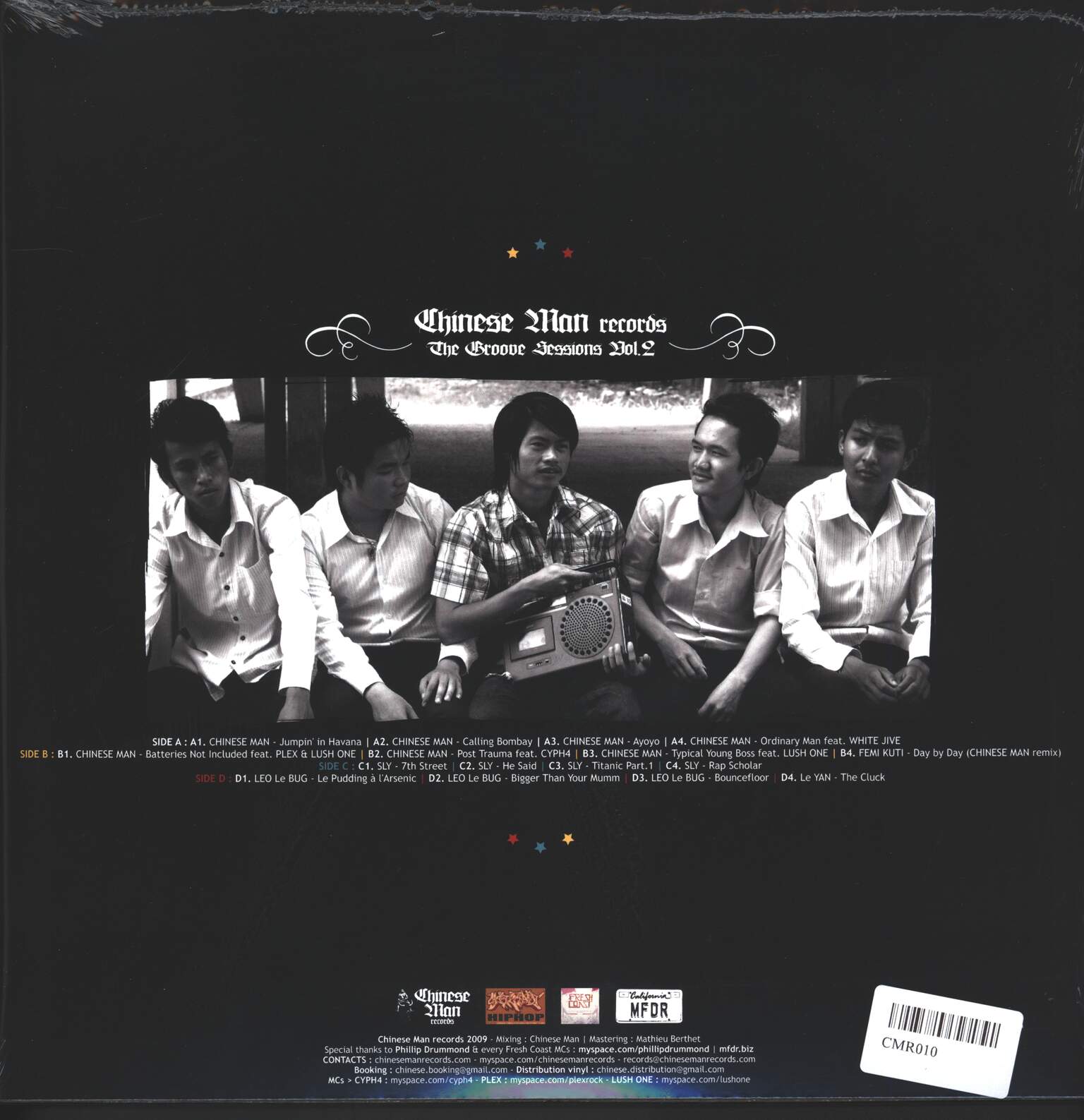 Chinese Man: The Groove Sessions Vol. 2, 2×LP (Vinyl)