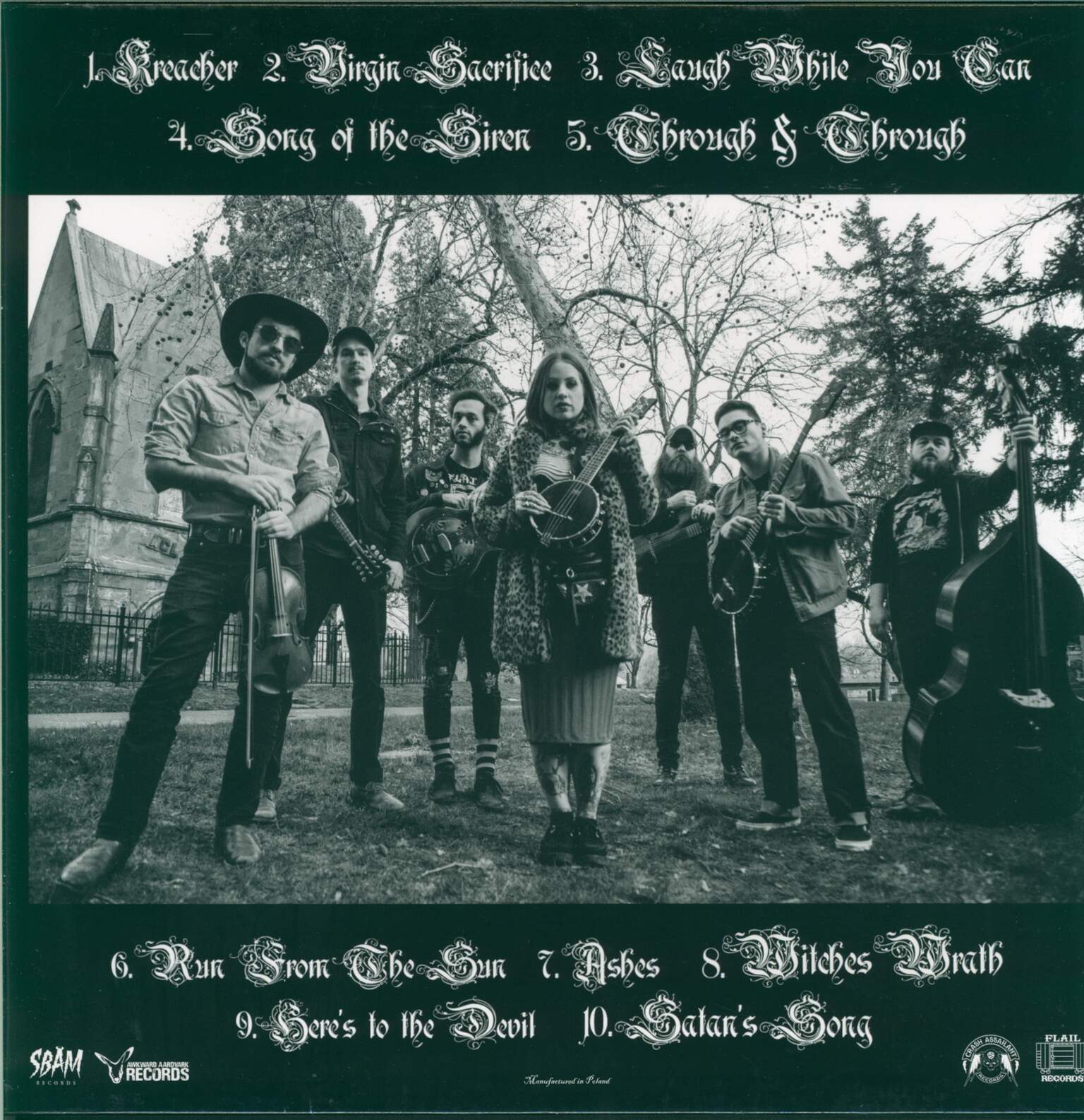 The Bridge City Sinners: Here's To The Devil, 1×LP (Vinyl)
