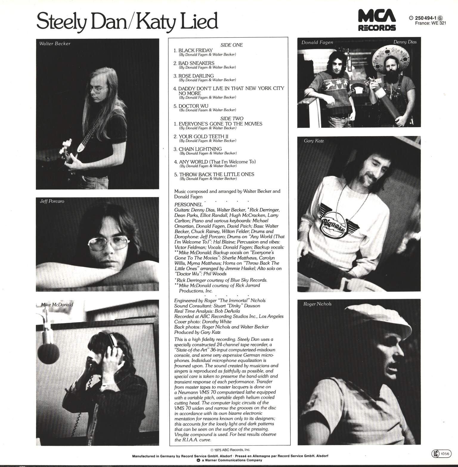 Steely Dan: Katy Lied, 1×LP (Vinyl)