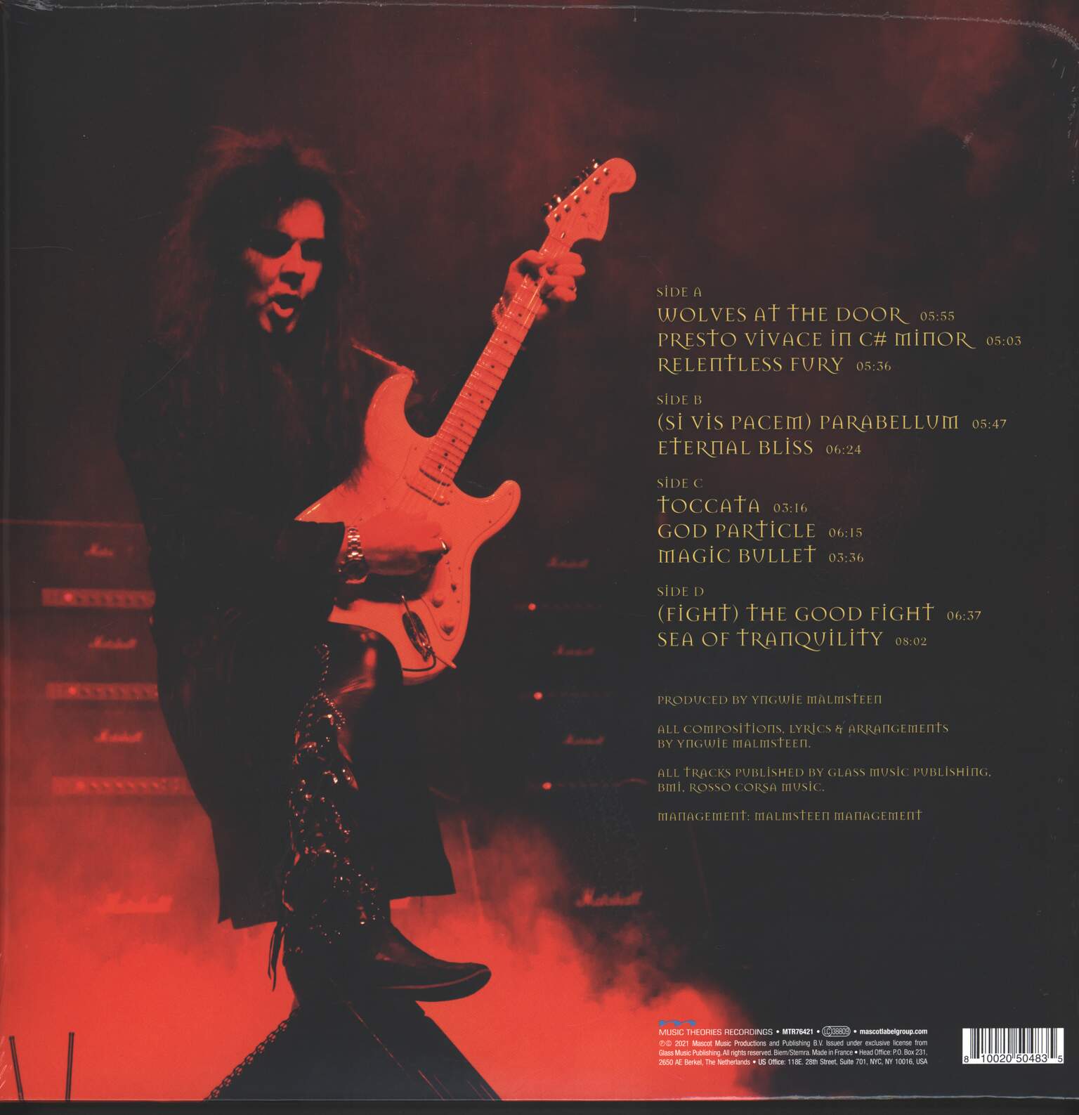 Yngwie Malmsteen: Parabellum, 2×LP (Vinyl)