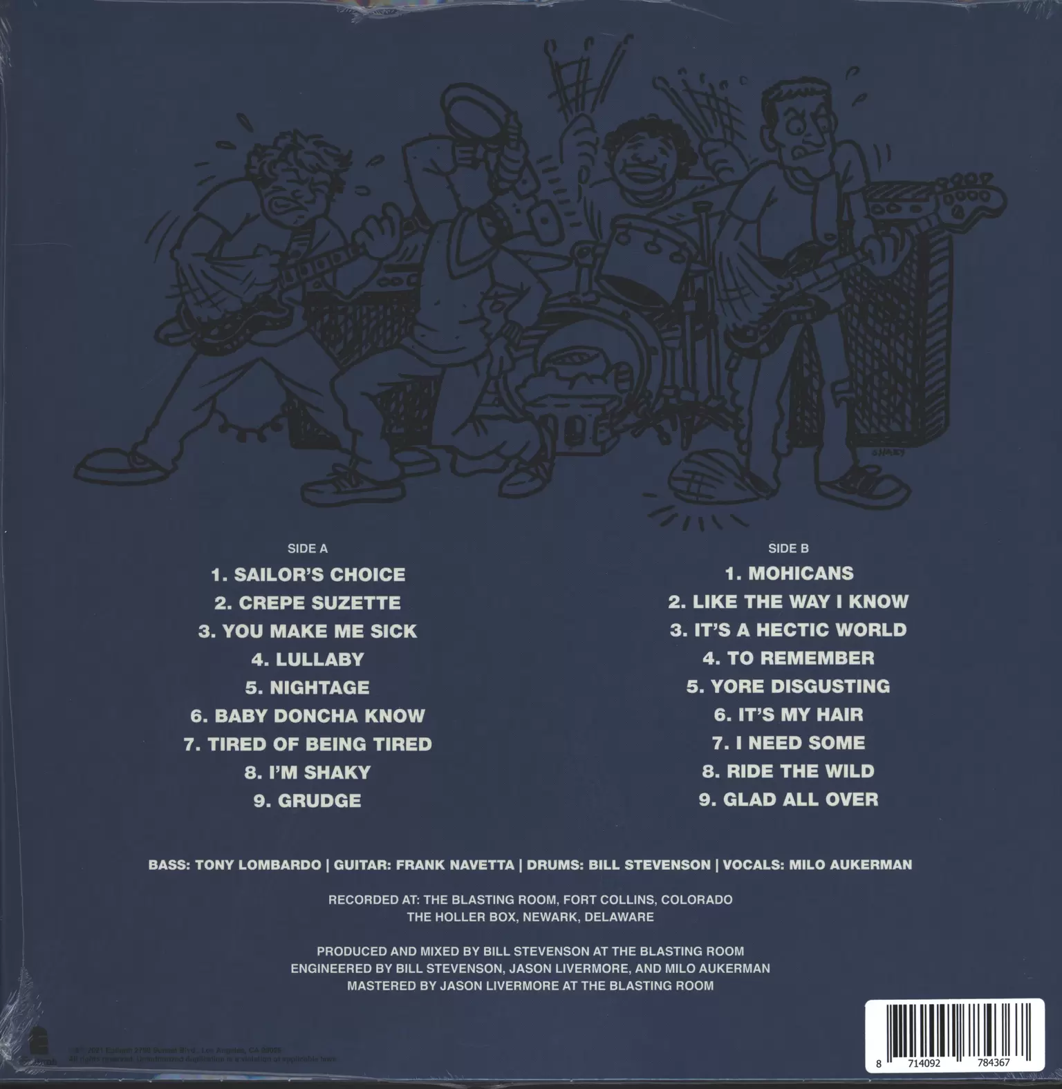 Descendents: 9th & Walnut, 1×LP (Vinyl)