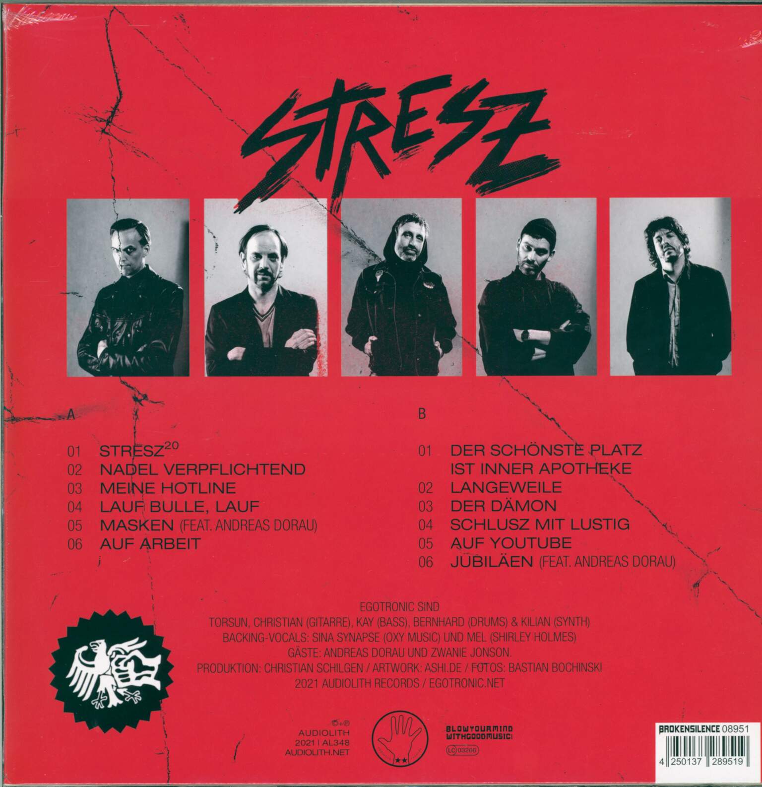 Egotronic: Stresz, 1×LP (Vinyl)