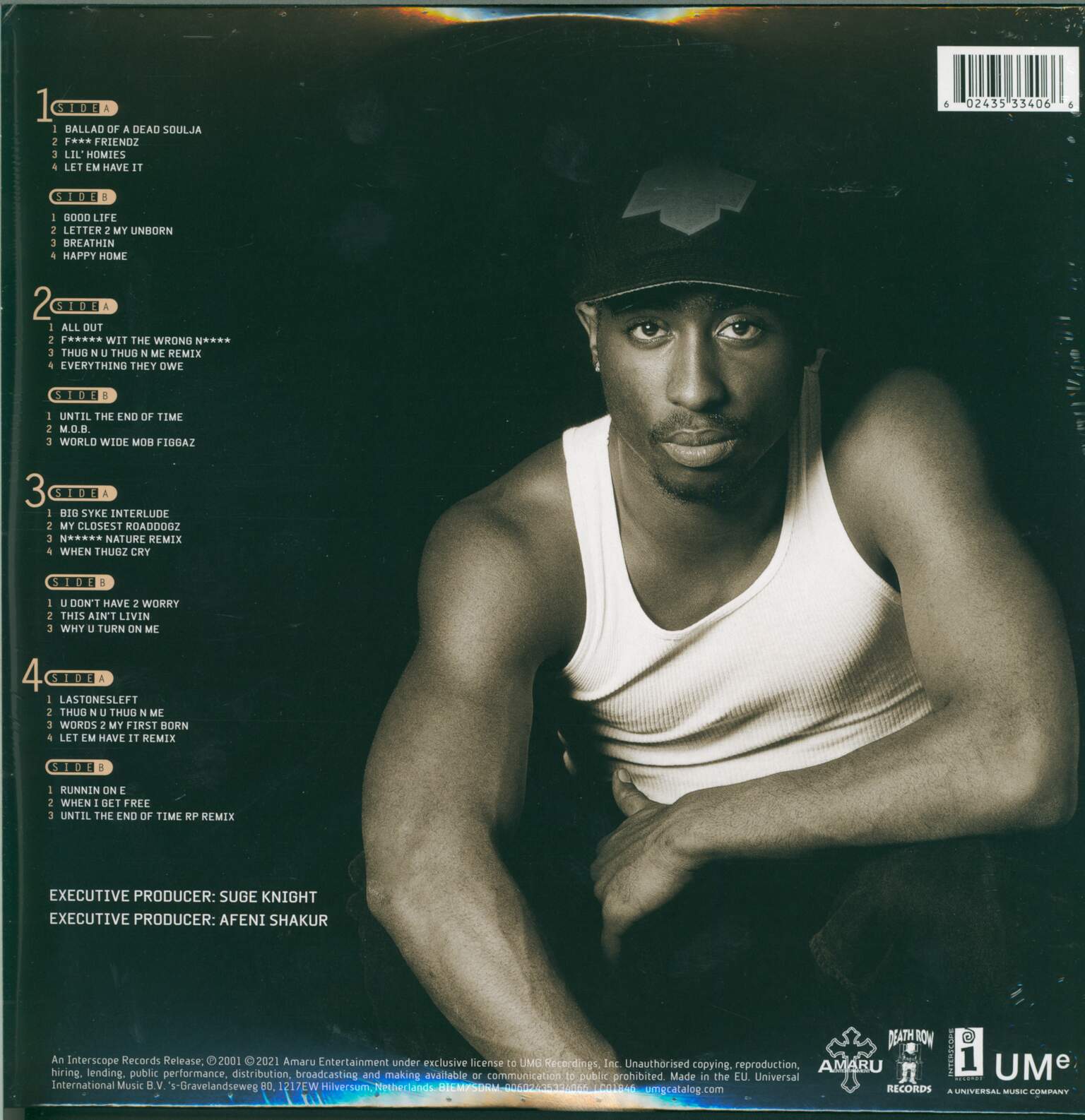 2pac: Until The End Of Time, 4×LP (Vinyl)