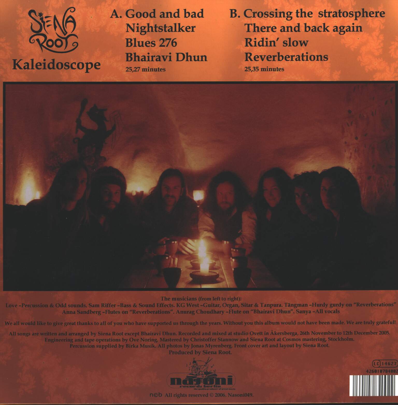 Siena Root: Kaleidoscope, 1×LP (Vinyl)