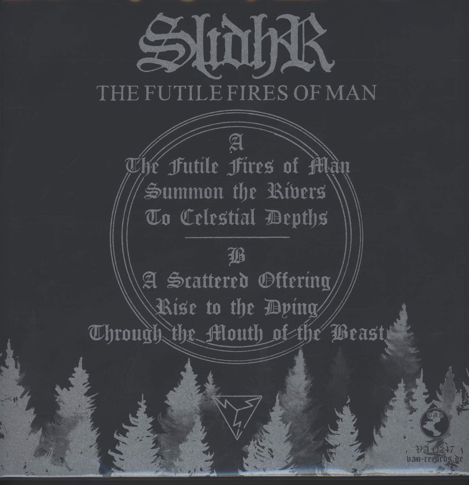 Slidhr: The Futile Fires Of Man, 1×LP (Vinyl)