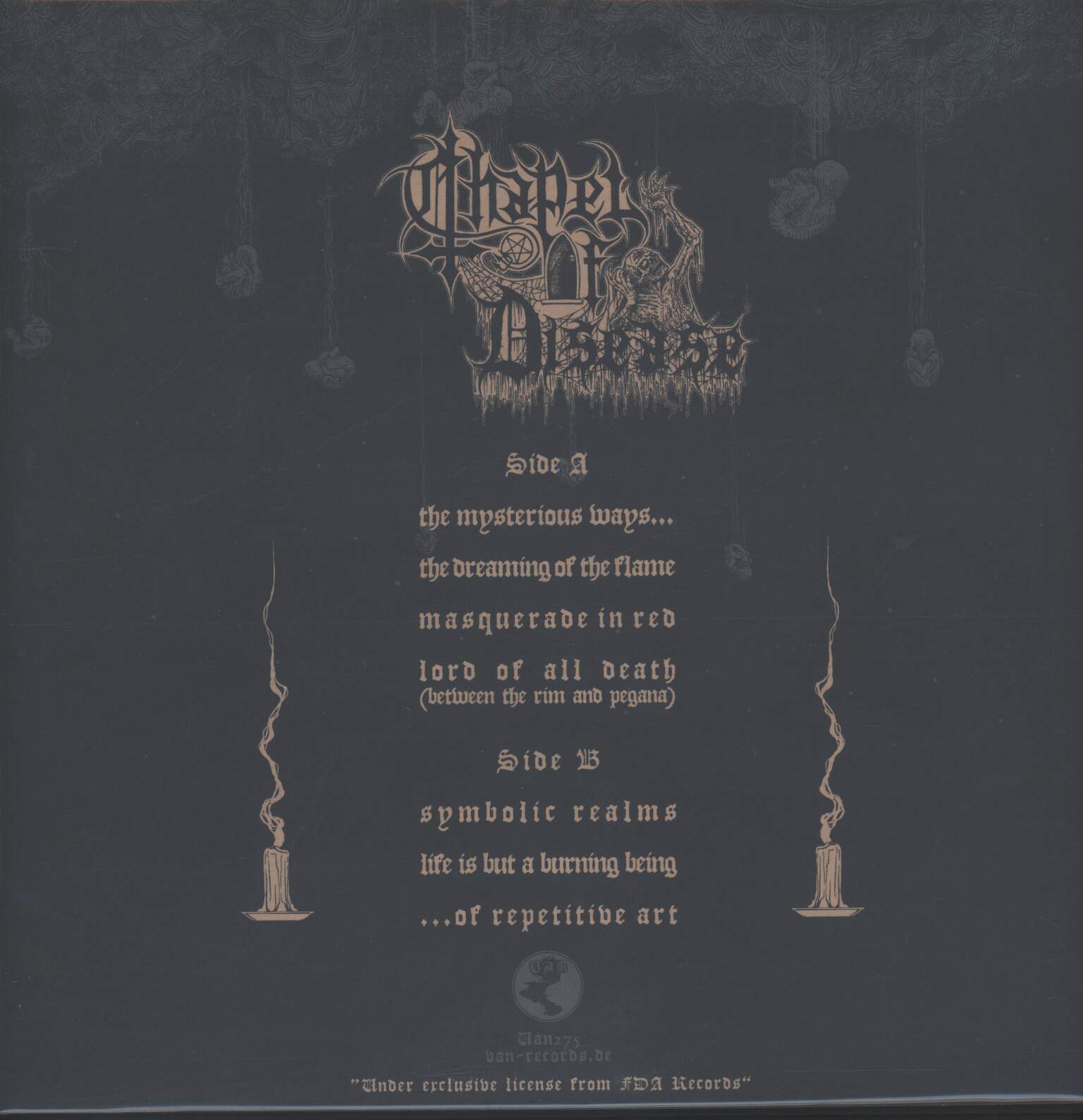 Chapel Of Disease: The Mysterious Ways Of Repetitive Art, 1×LP (Vinyl)
