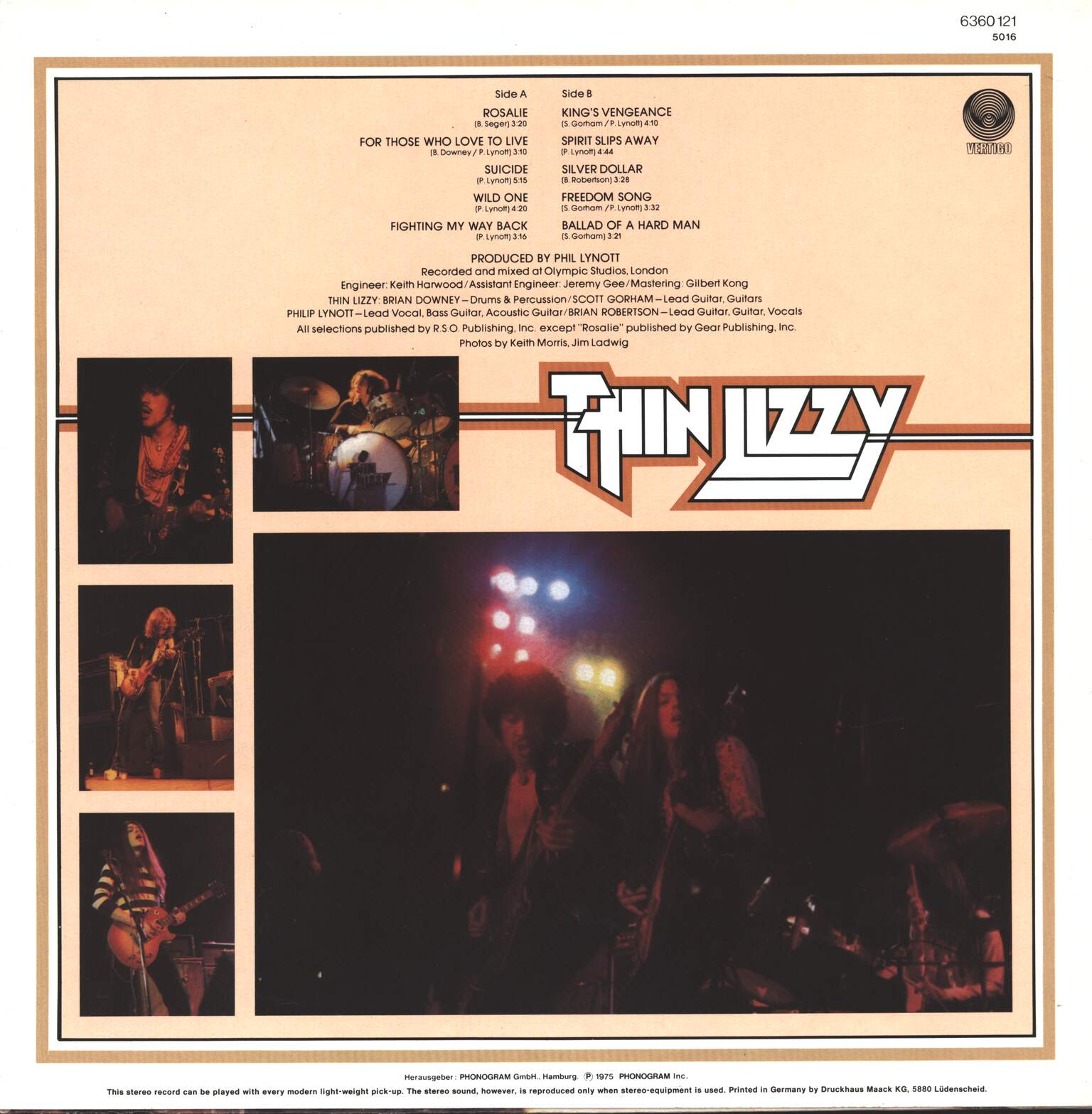 Thin Lizzy: Fighting, 1×LP (Vinyl)