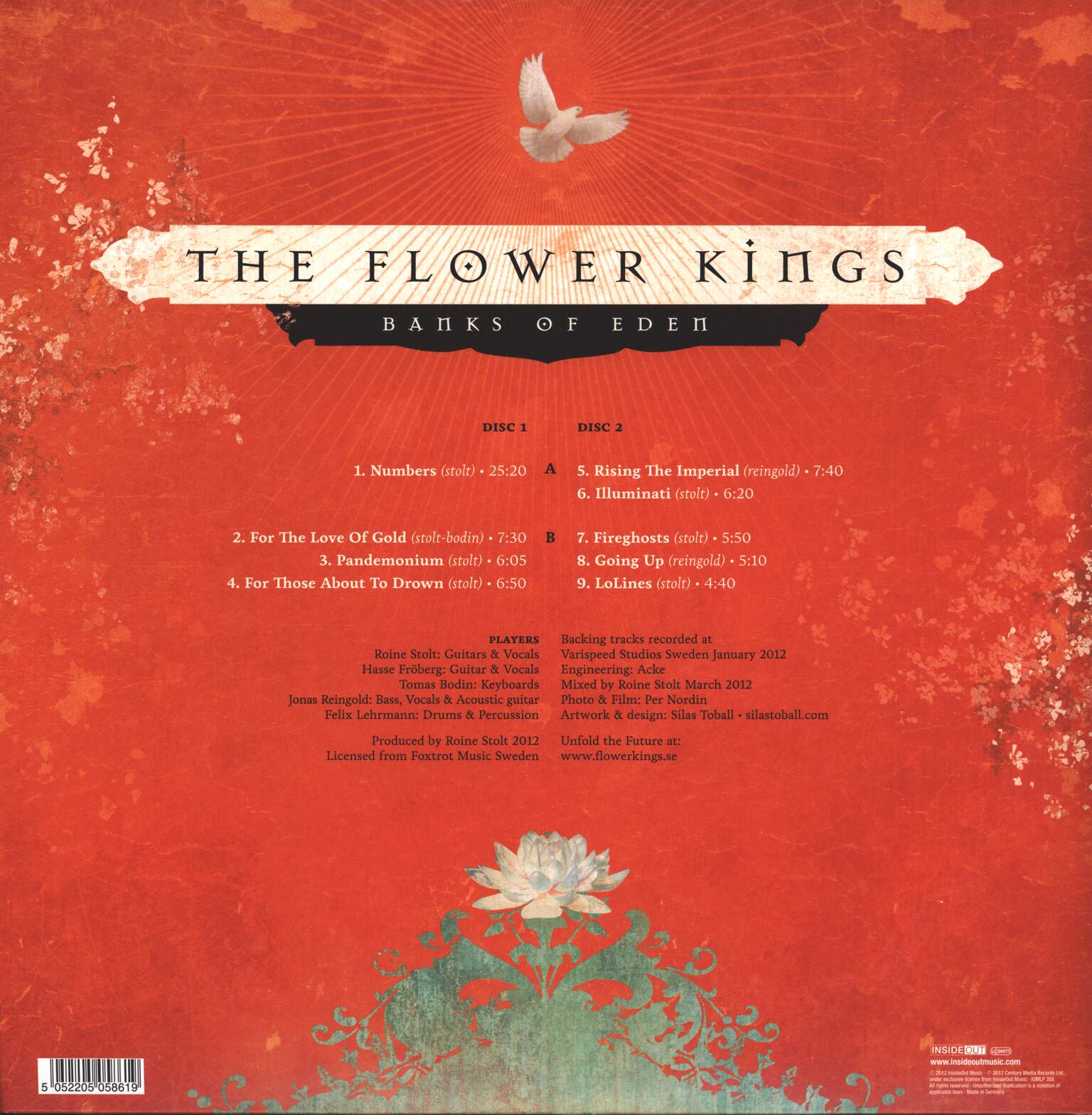 The Flower Kings: Banks Of Eden, 2×LP (Vinyl), 1×CD
