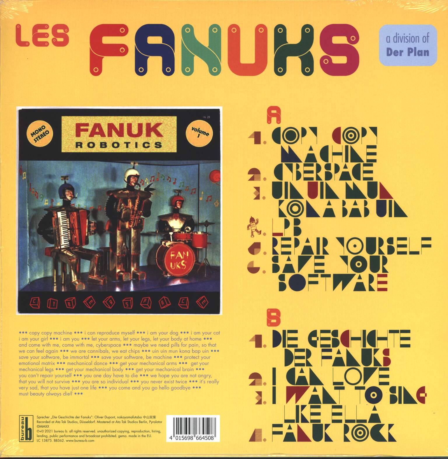 Der Plan: Les Fanuks - Save Your Software!!, 1×LP (Vinyl)