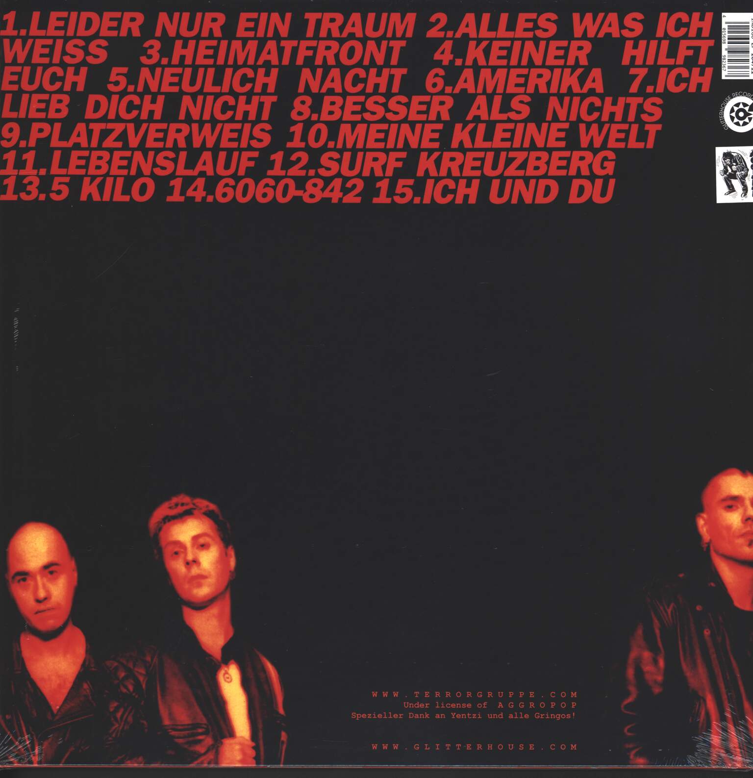 Terrorgruppe: Keiner Hilft Euch, 1×LP (Vinyl)