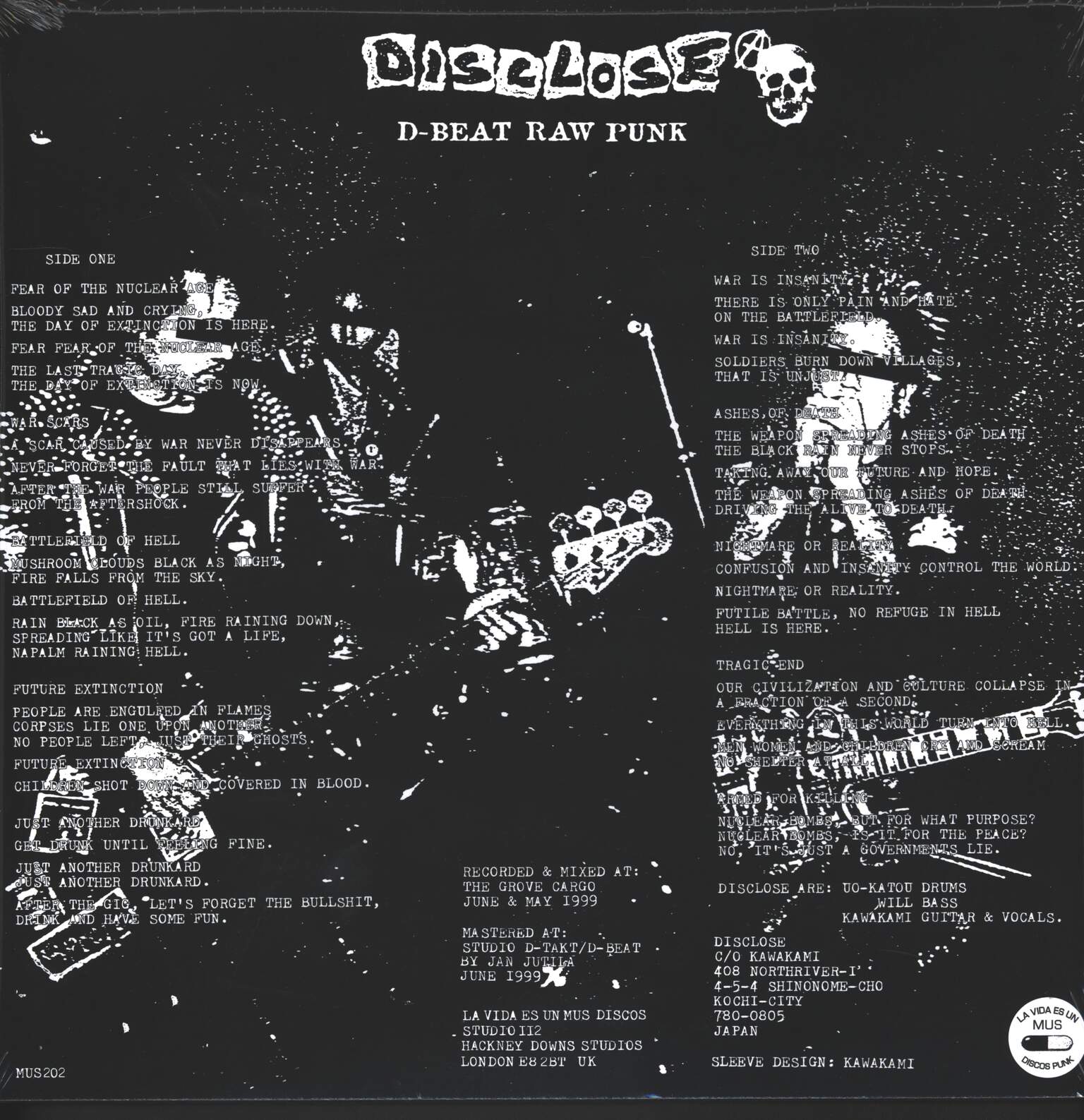 Disclose: Nightmare Or Reality, 1×12" Maxi Single (Vinyl)