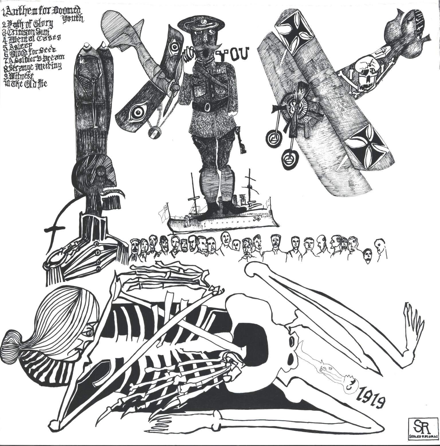 Rudimentary Peni: Great War, 1×LP (Vinyl)
