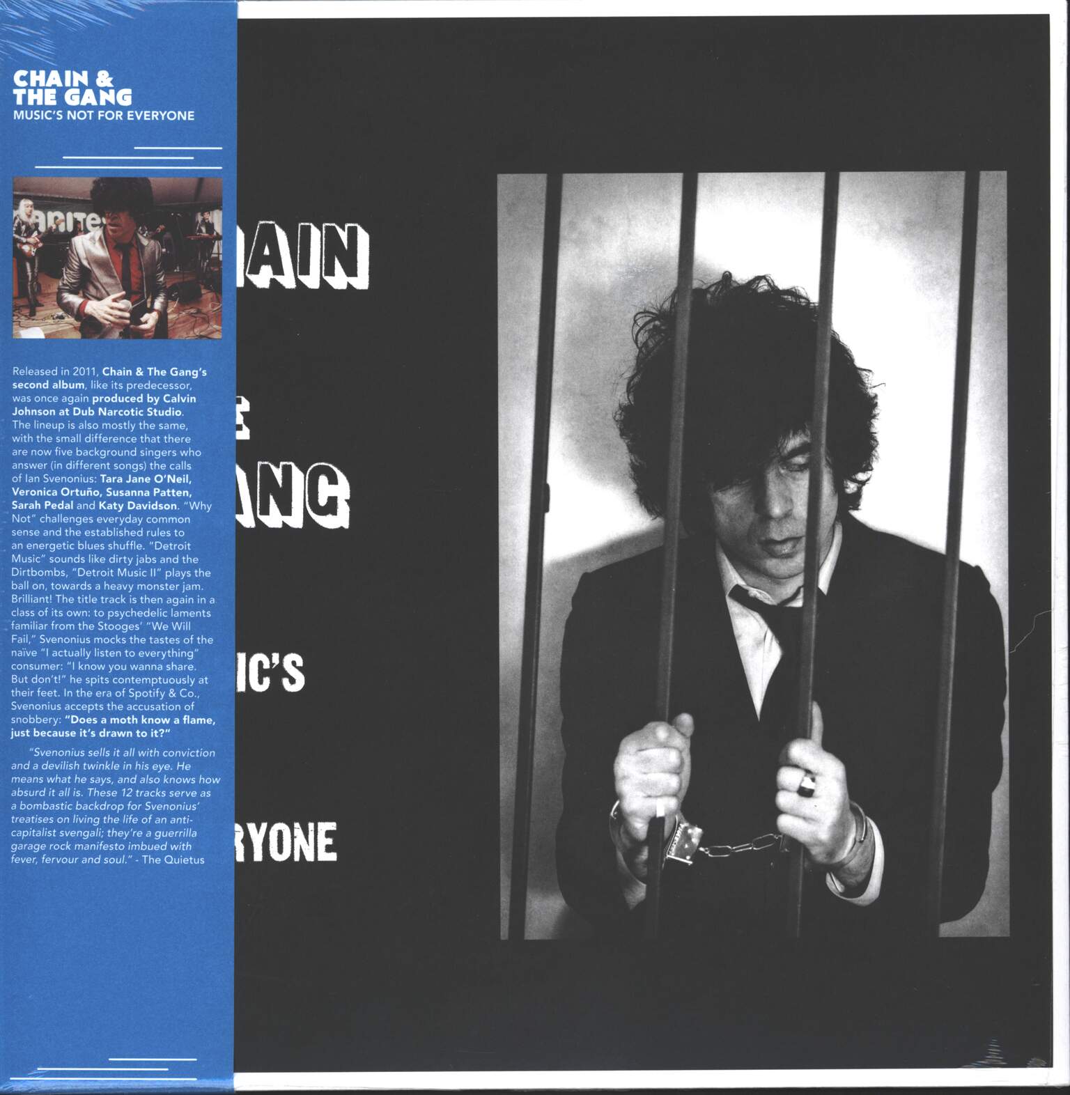 Chain And The Gang: Music's Not For Everyone, 1×LP (Vinyl)