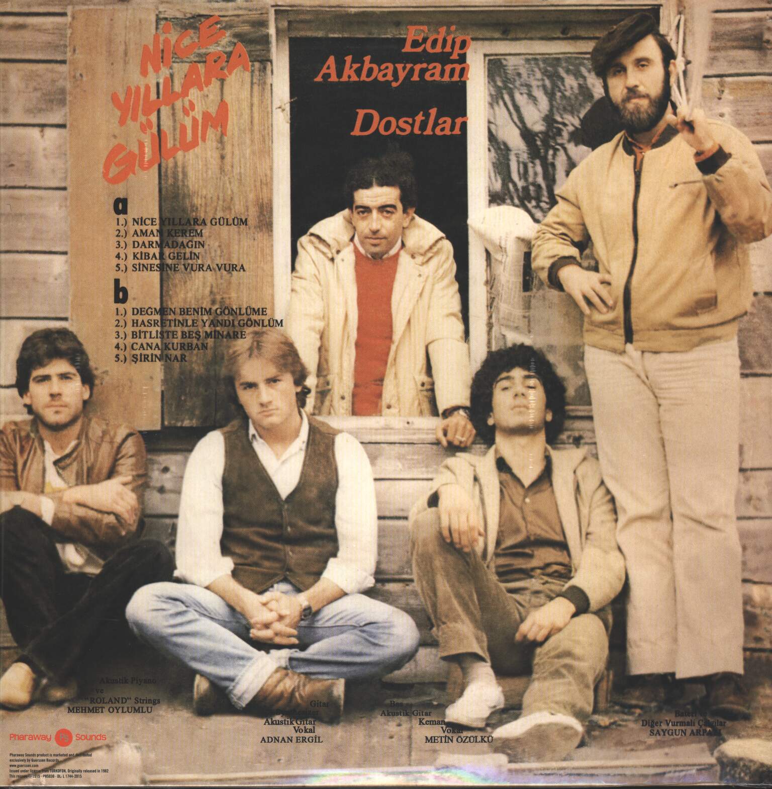 Edip Akbayram: Nice Yıllara Gülüm, 1×LP (Vinyl)
