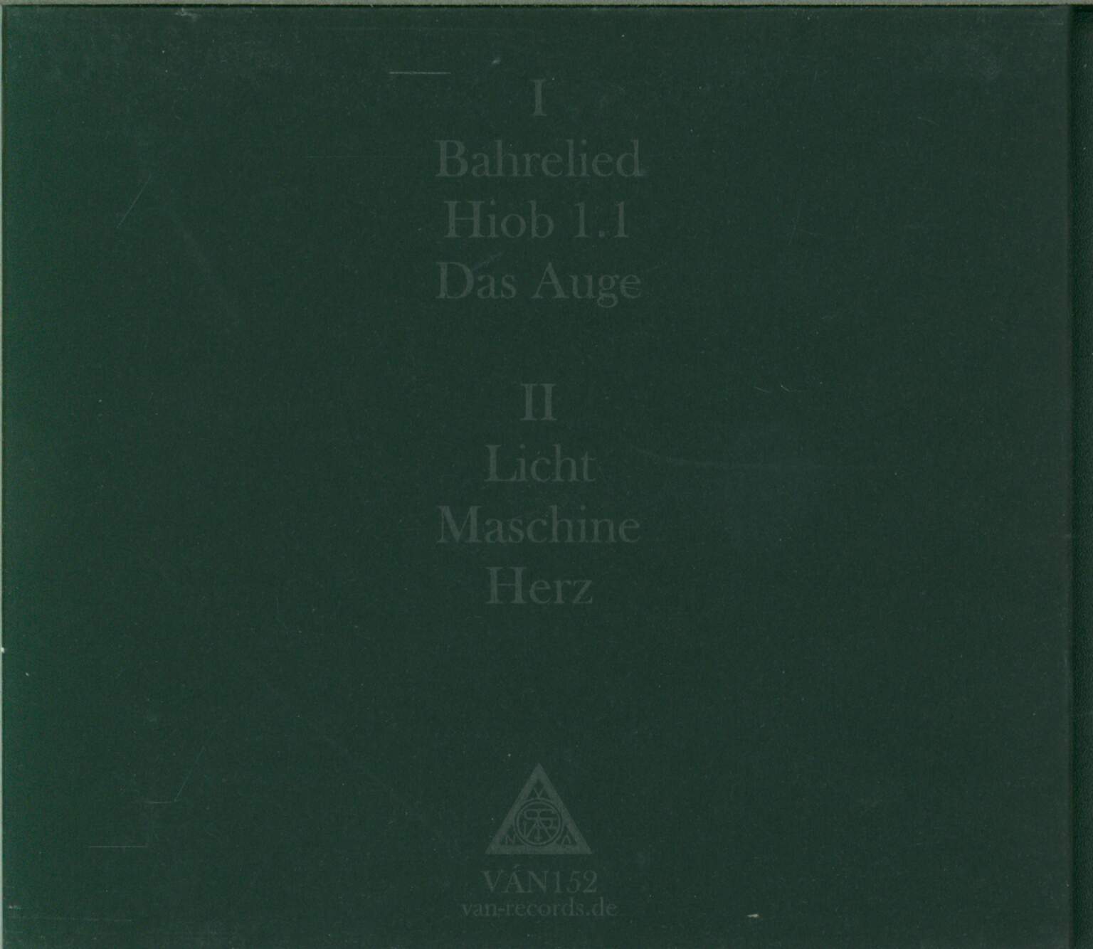 Dolch (Berlin): I & II, 1×CD