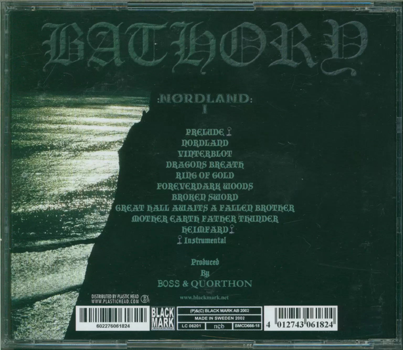 Bathory: Nordland I, 1×CD