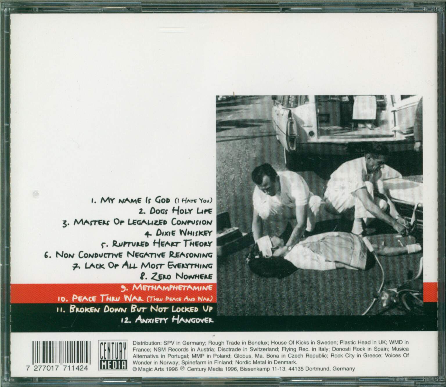 Eyehategod: Dopesick, 1×CD