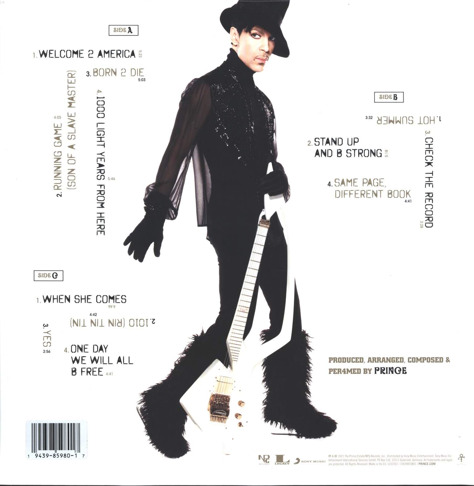 Prince: Welcome 2 America, 2×LP (Vinyl)
