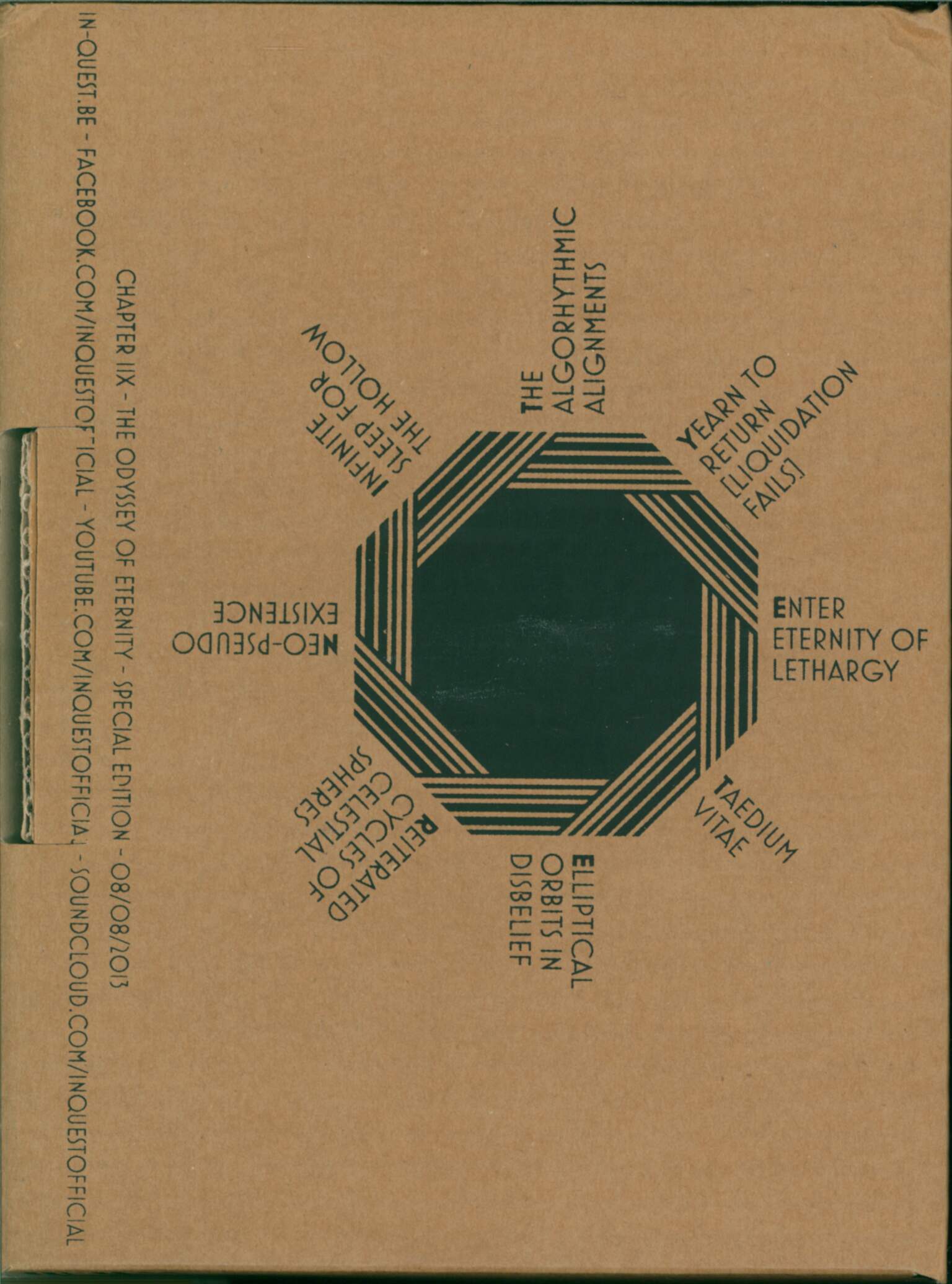 In-Quest: Chapter IIX: The Odyssey Of Eternity, 1×CD