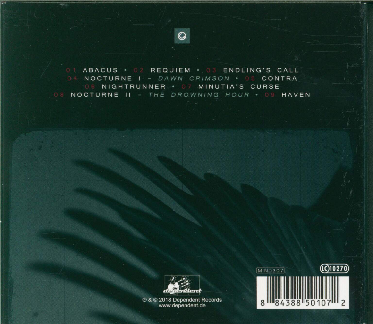 Acretongue: Ghost Nocturne, 1×CD