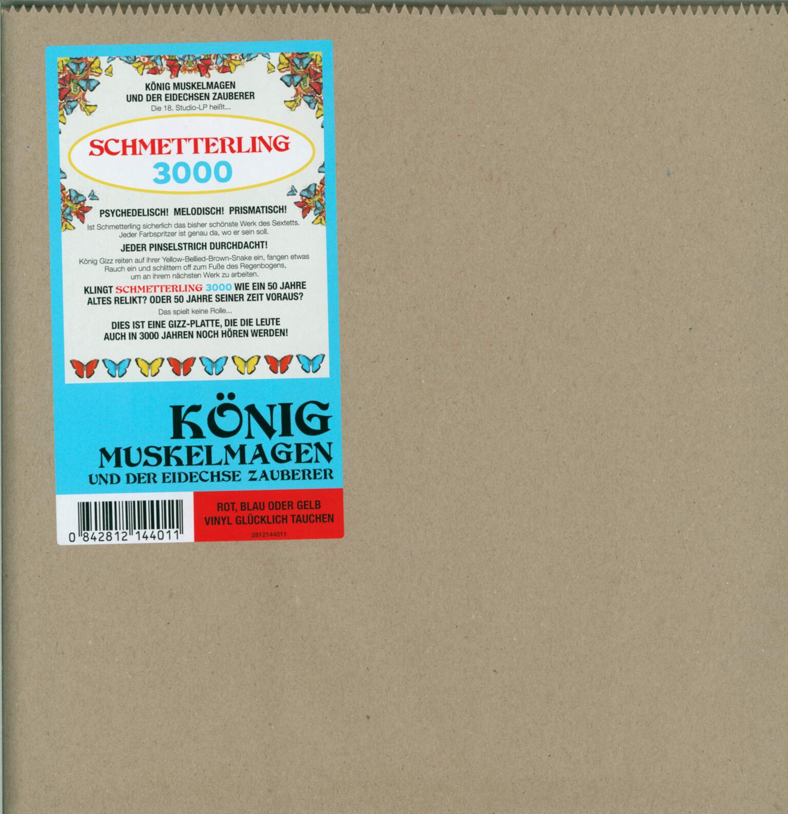 King Gizzard And The Lizard Wizard: Schmetterling 3000, 1×LP (Vinyl)