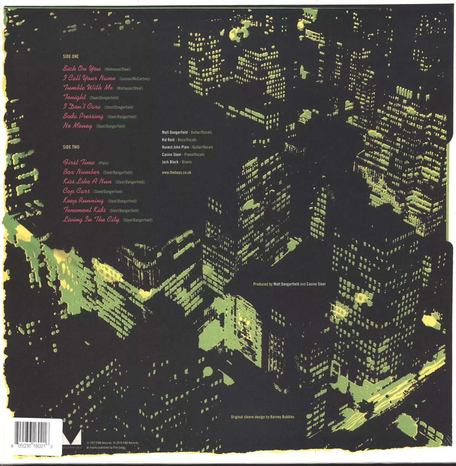 The Boys: The Boys, 1×LP (Vinyl)