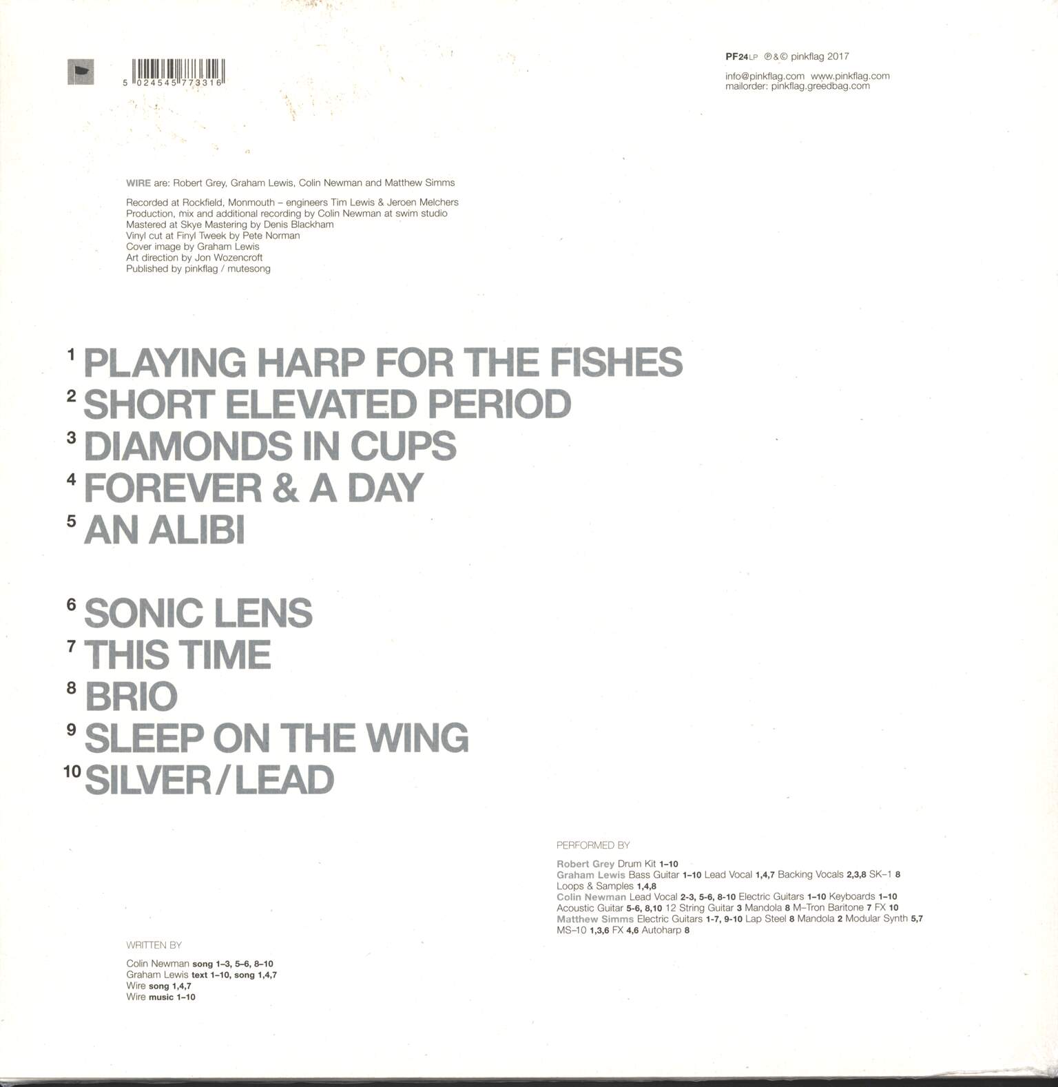 Wire: Silver / Lead, 1×LP (Vinyl)