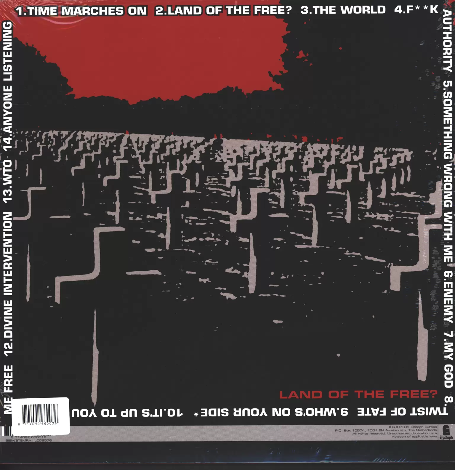 Pennywise: Land Of The Free?, 1×LP (Vinyl)