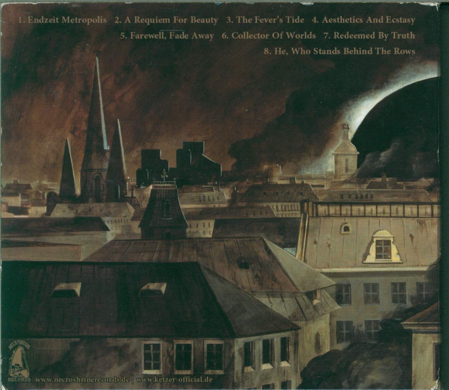 Ketzer: Endzeit Metropolis, 1×CD