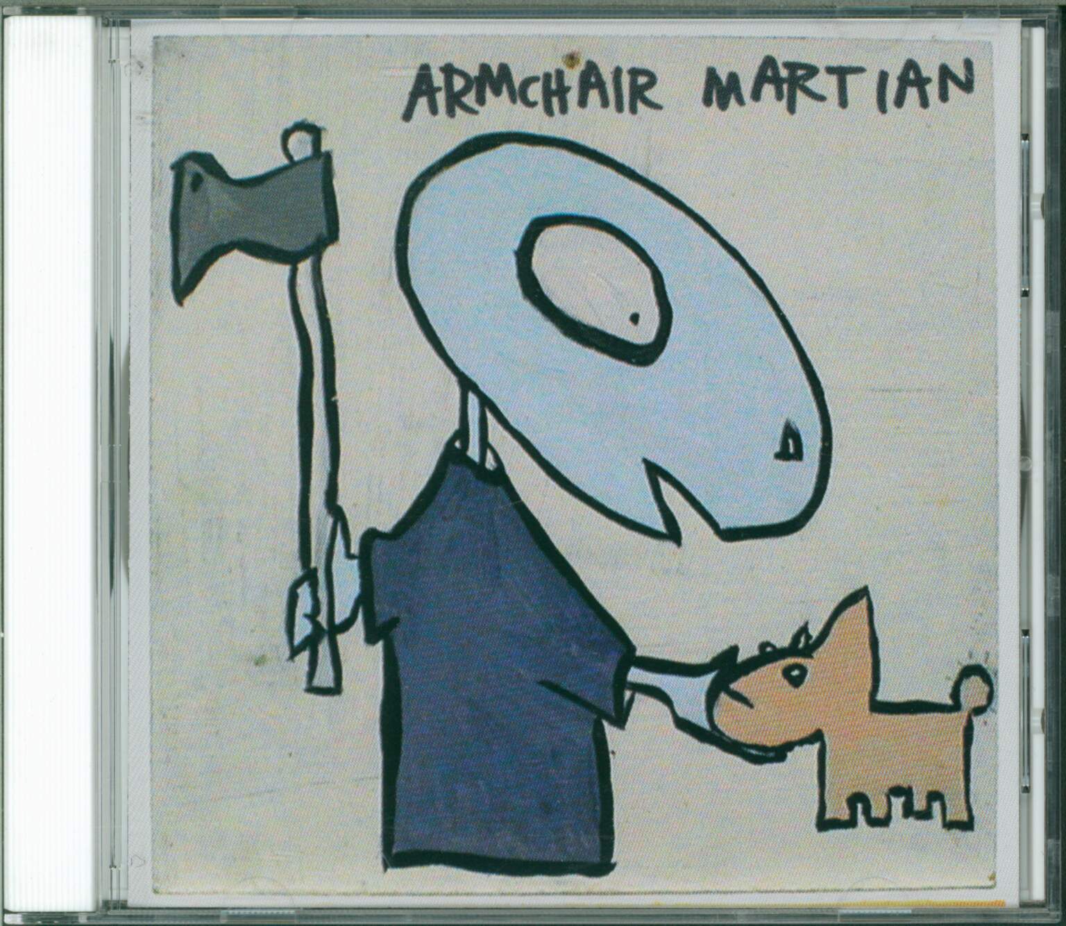 Armchair Martian: Monsters Always Scream, 1×CD
